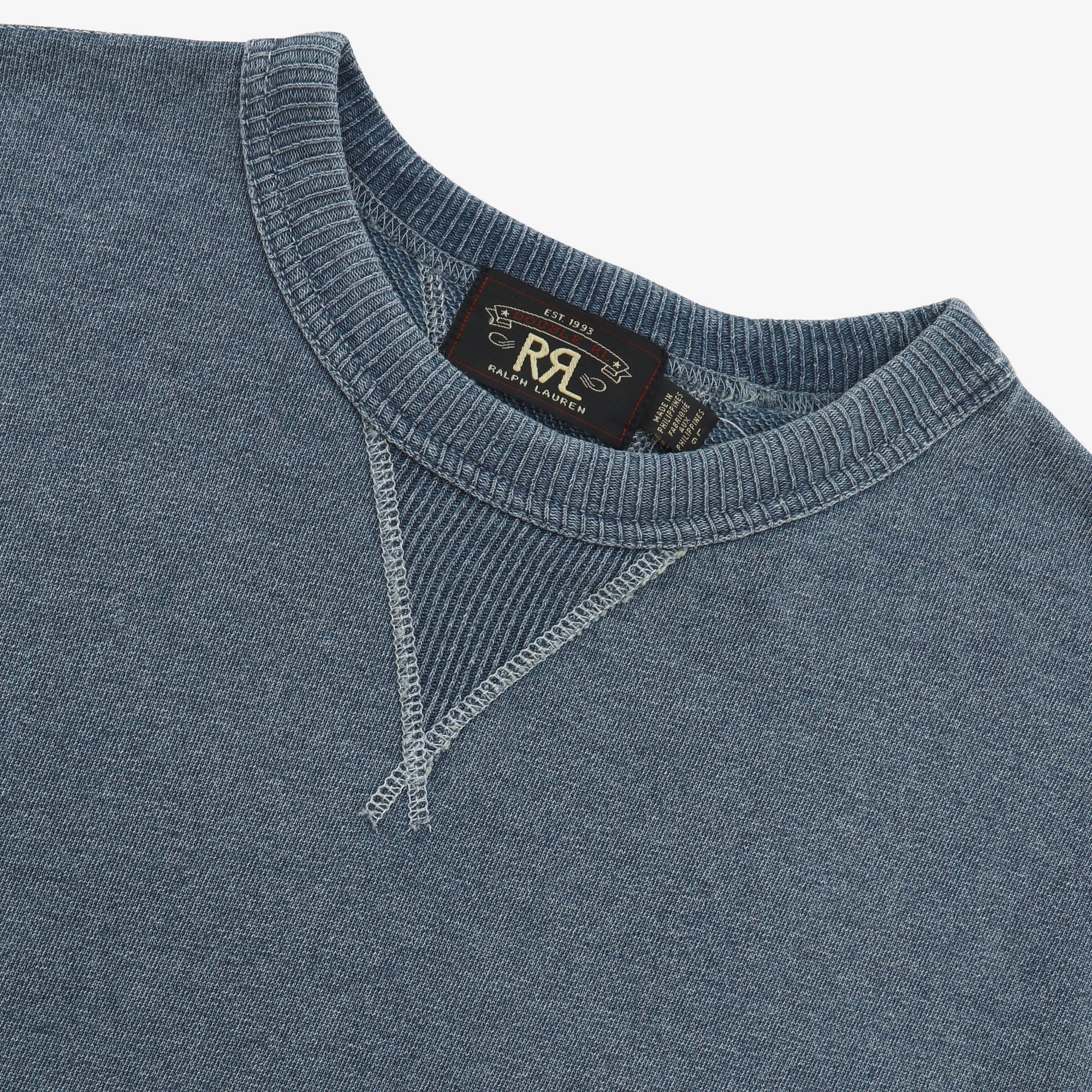 Indigo French Terry Sweatshirt