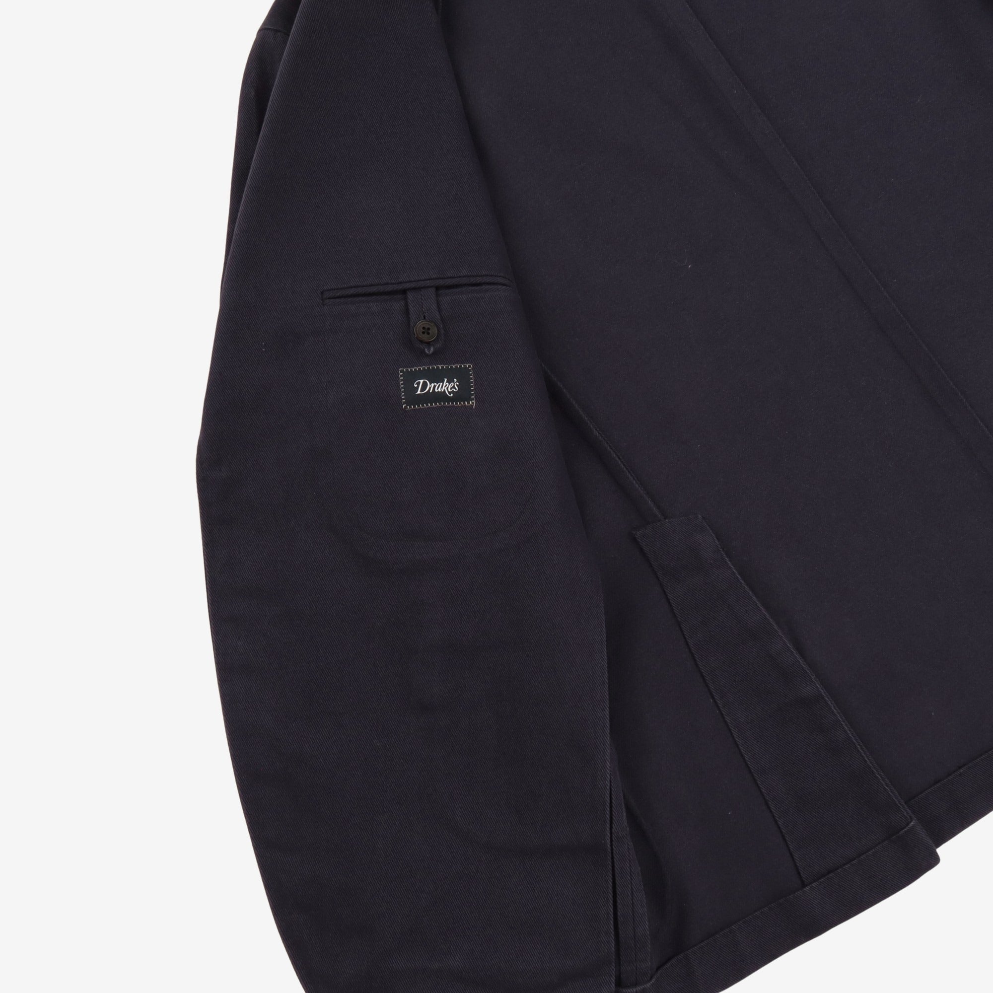 Cotton Twill Blazer