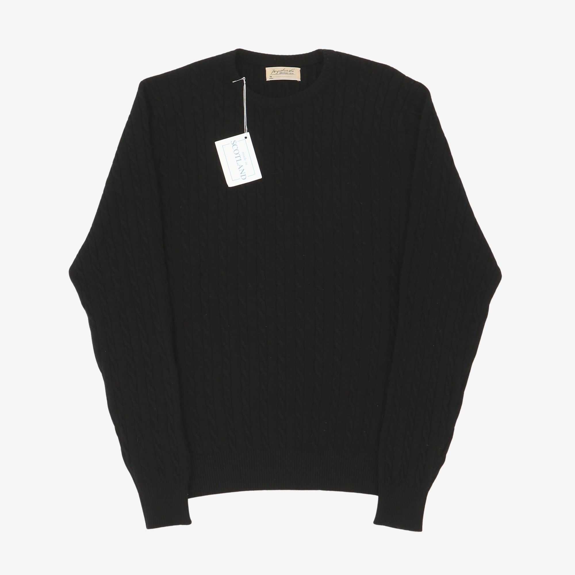 Cashmere Cable Knit Sweater