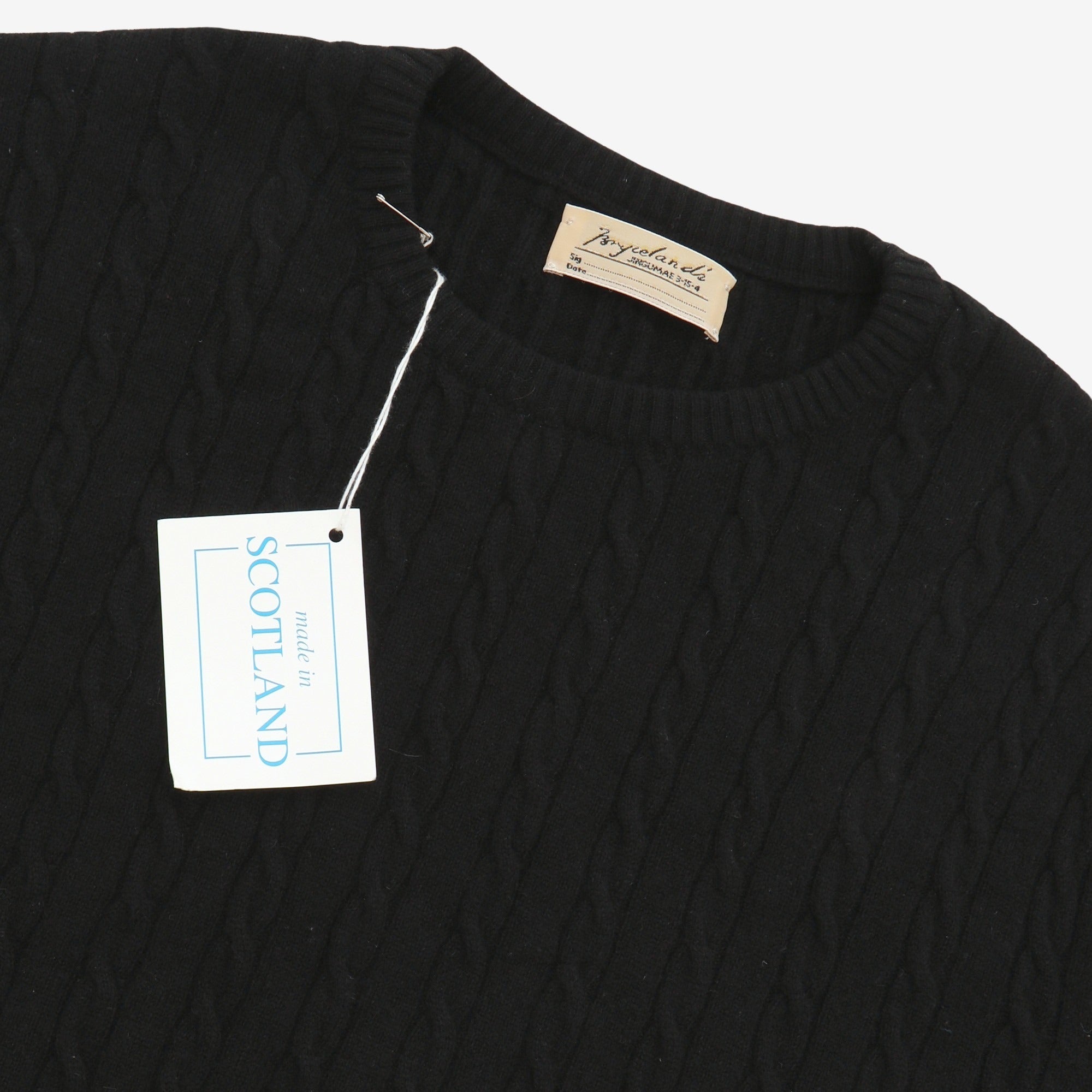 Cashmere Cable Knit Sweater
