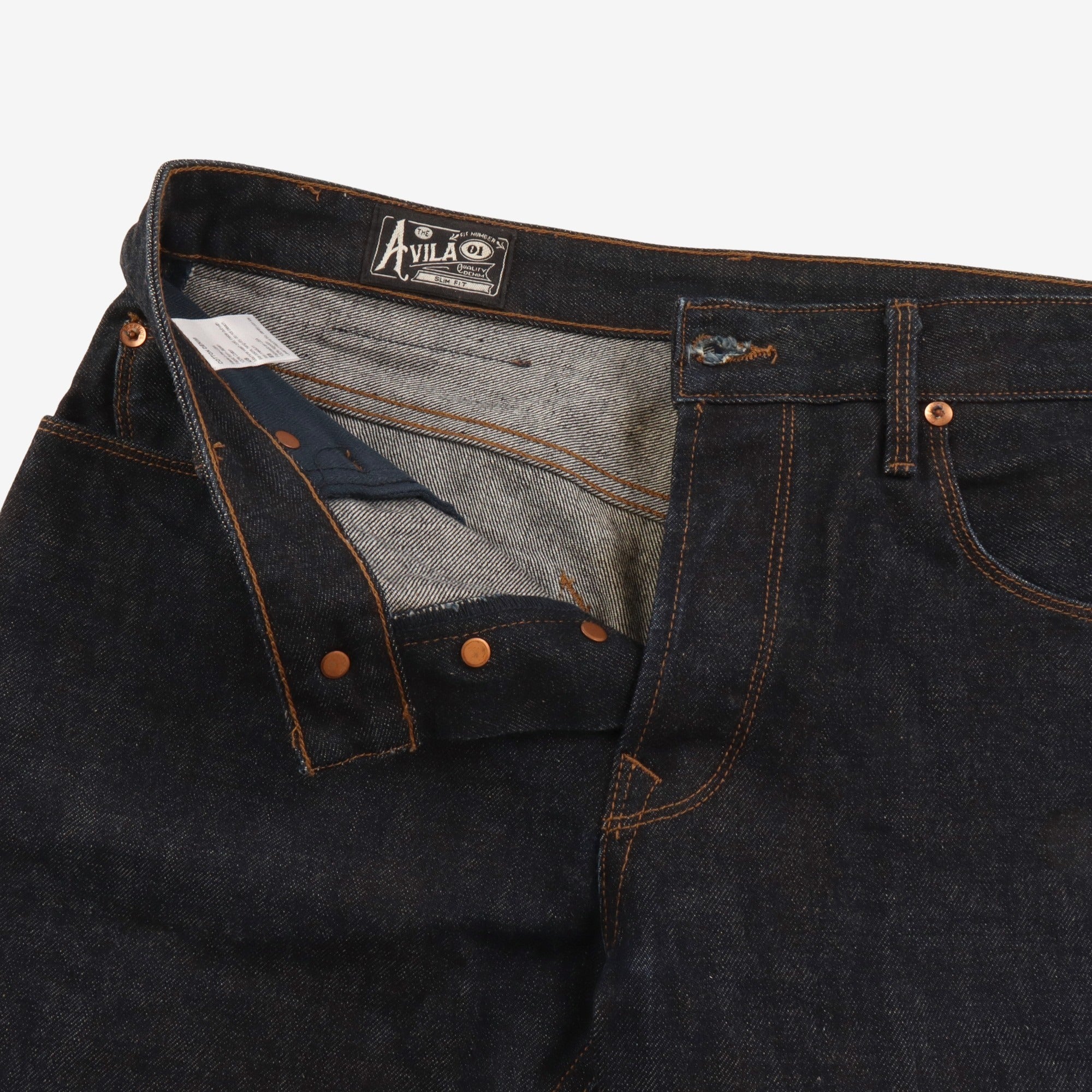 The Avila Slim Fit Denim
