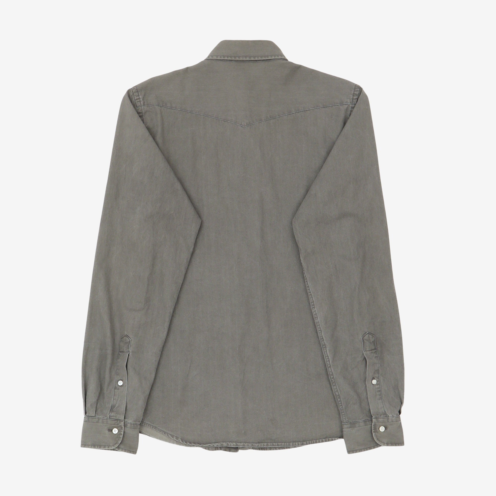 Bespoke Denim Western Shirt