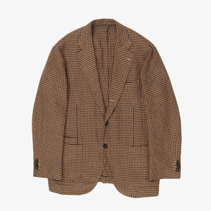 Houndstooth Check Blazer