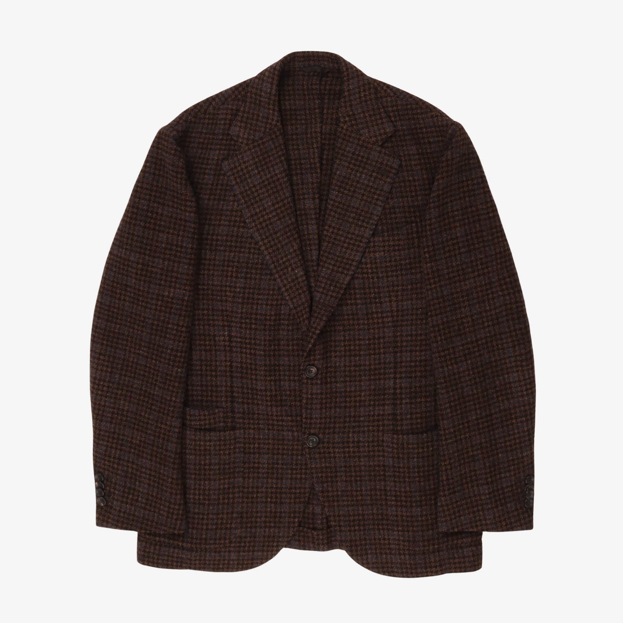 Wool Check Blazer