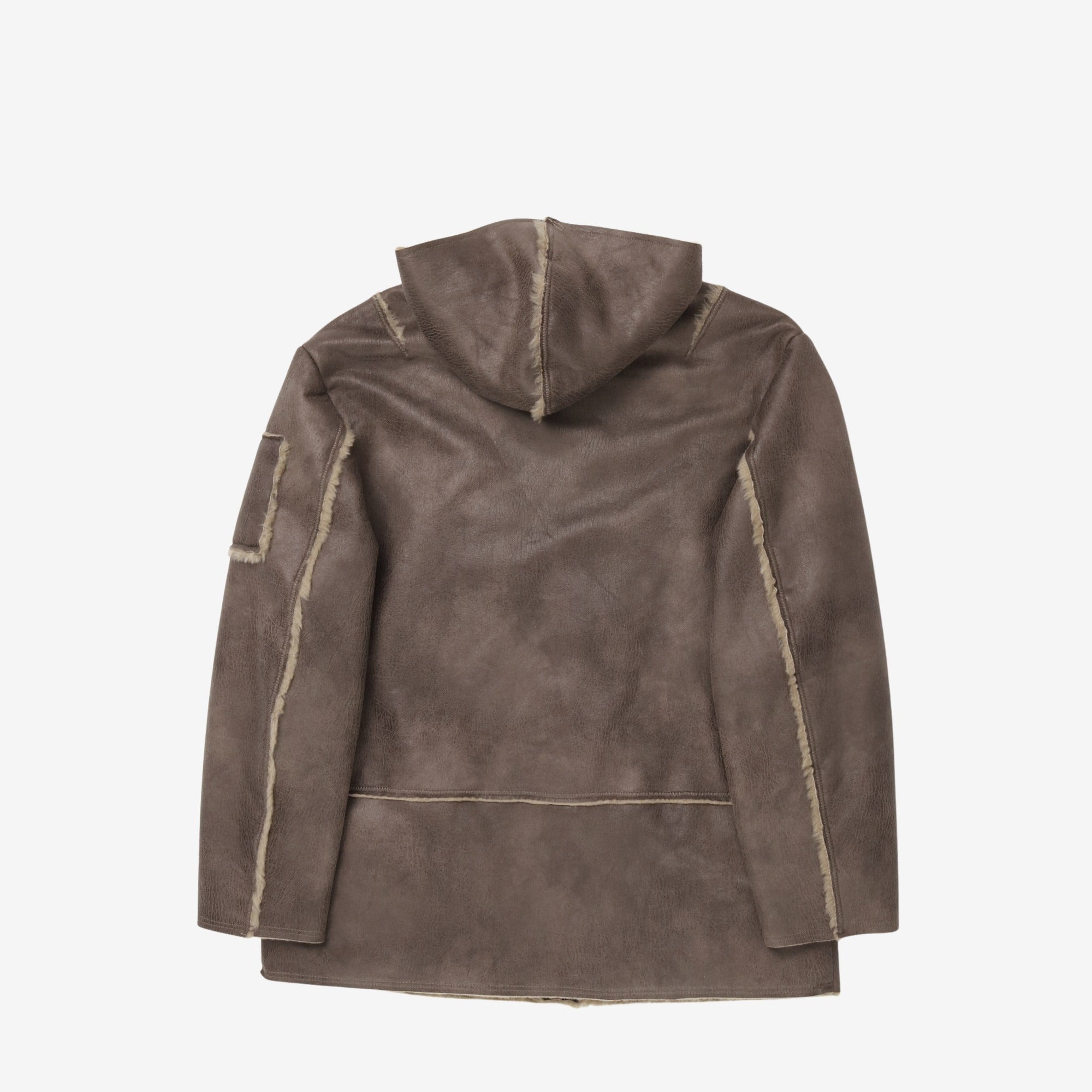 Hooded Shearling Jacket
