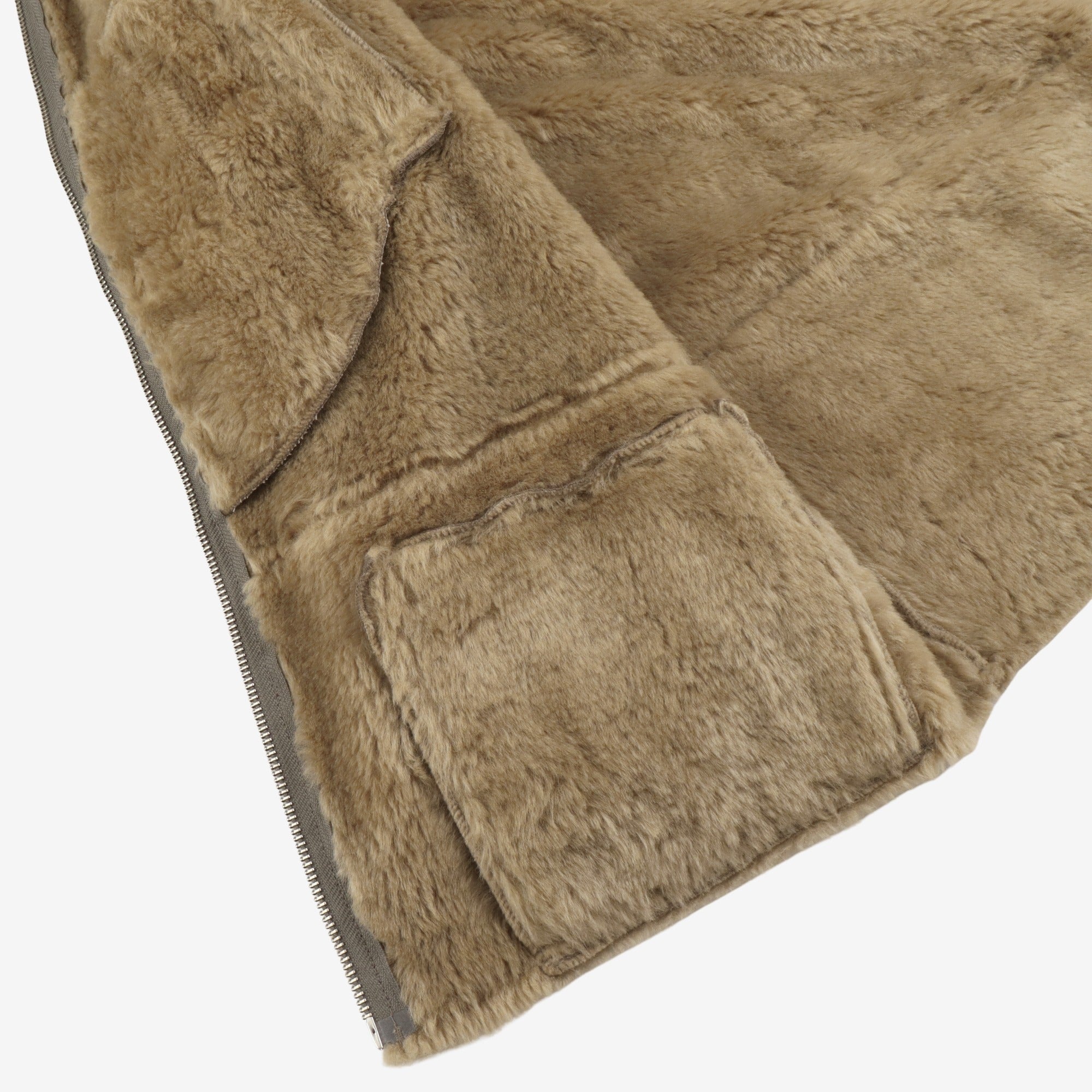 Hooded Shearling Jacket