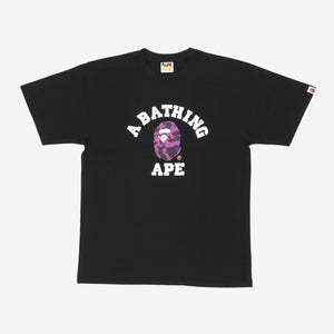 Camo Logo Print Tee