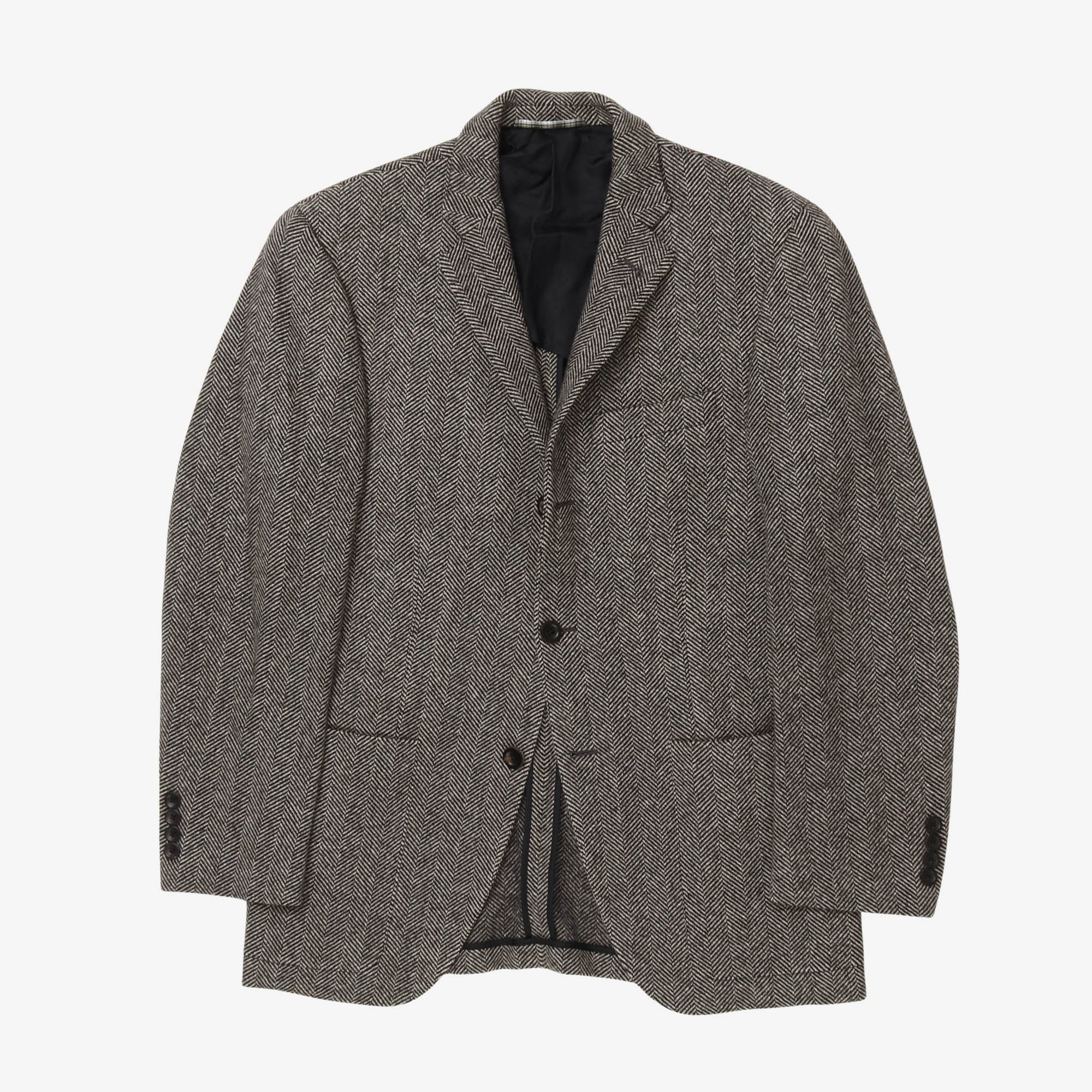 Wool-Cashmere HB Hickey Blazer