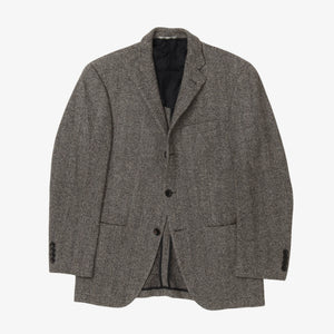 Wool-Cashmere HB Hickey Blazer