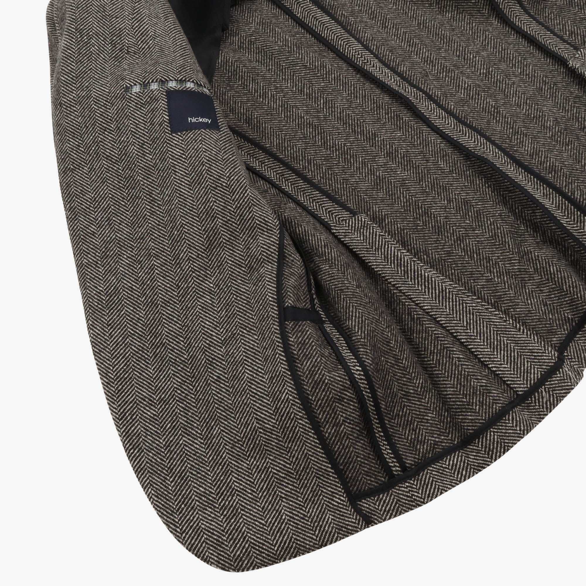 Wool-Cashmere HB Hickey Blazer