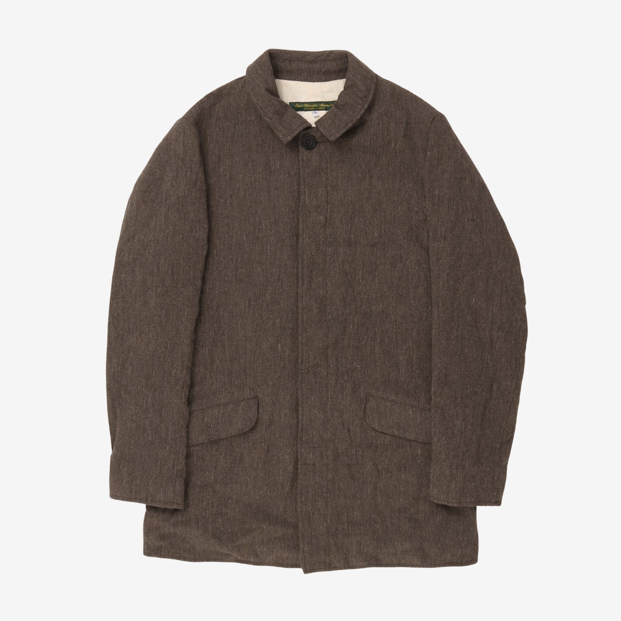 Linen Tweed Coat