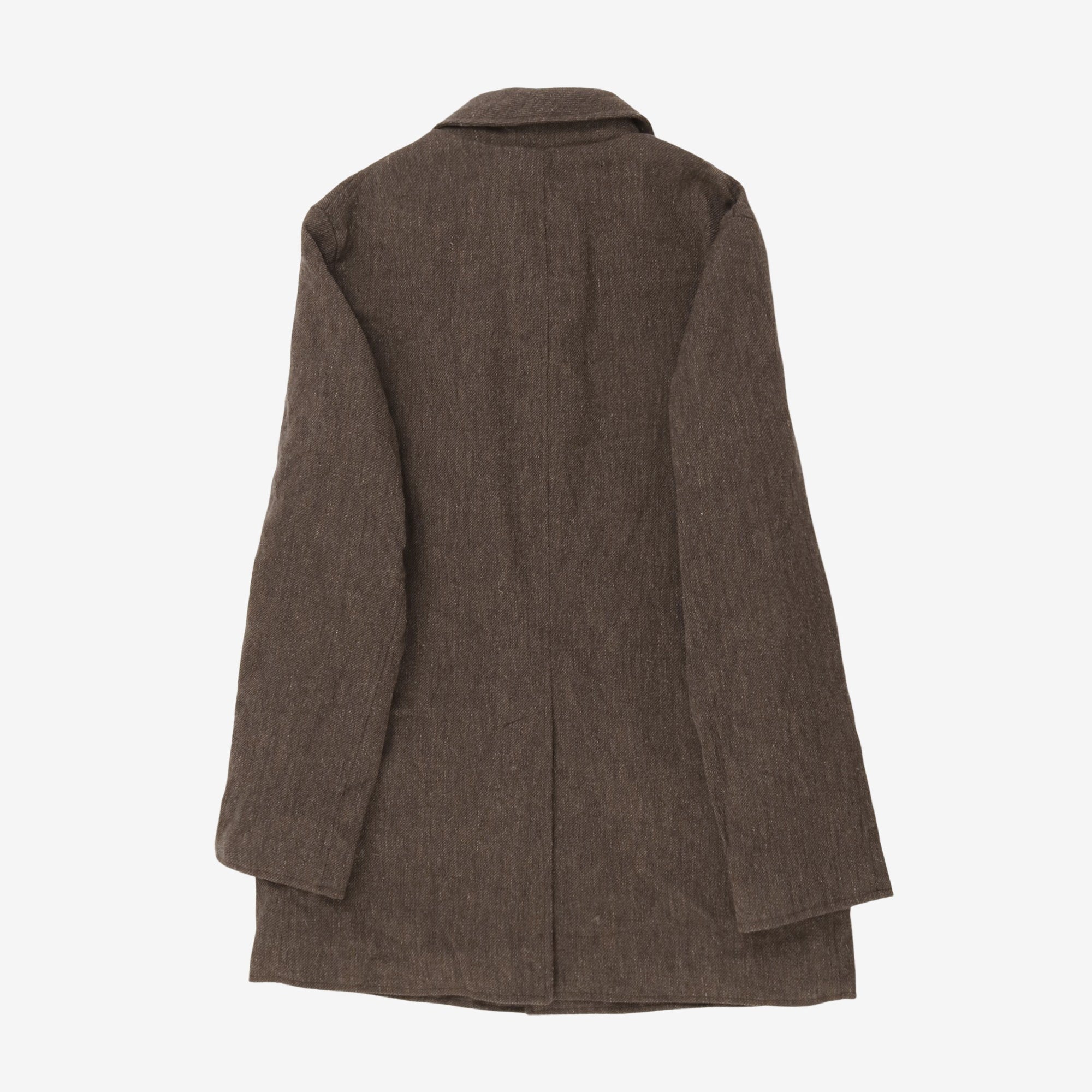 Linen Tweed Coat