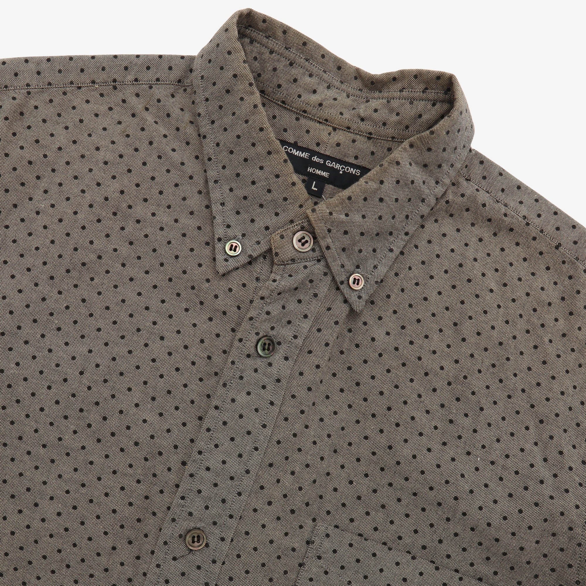 Homme Polka Dot BD Shirt