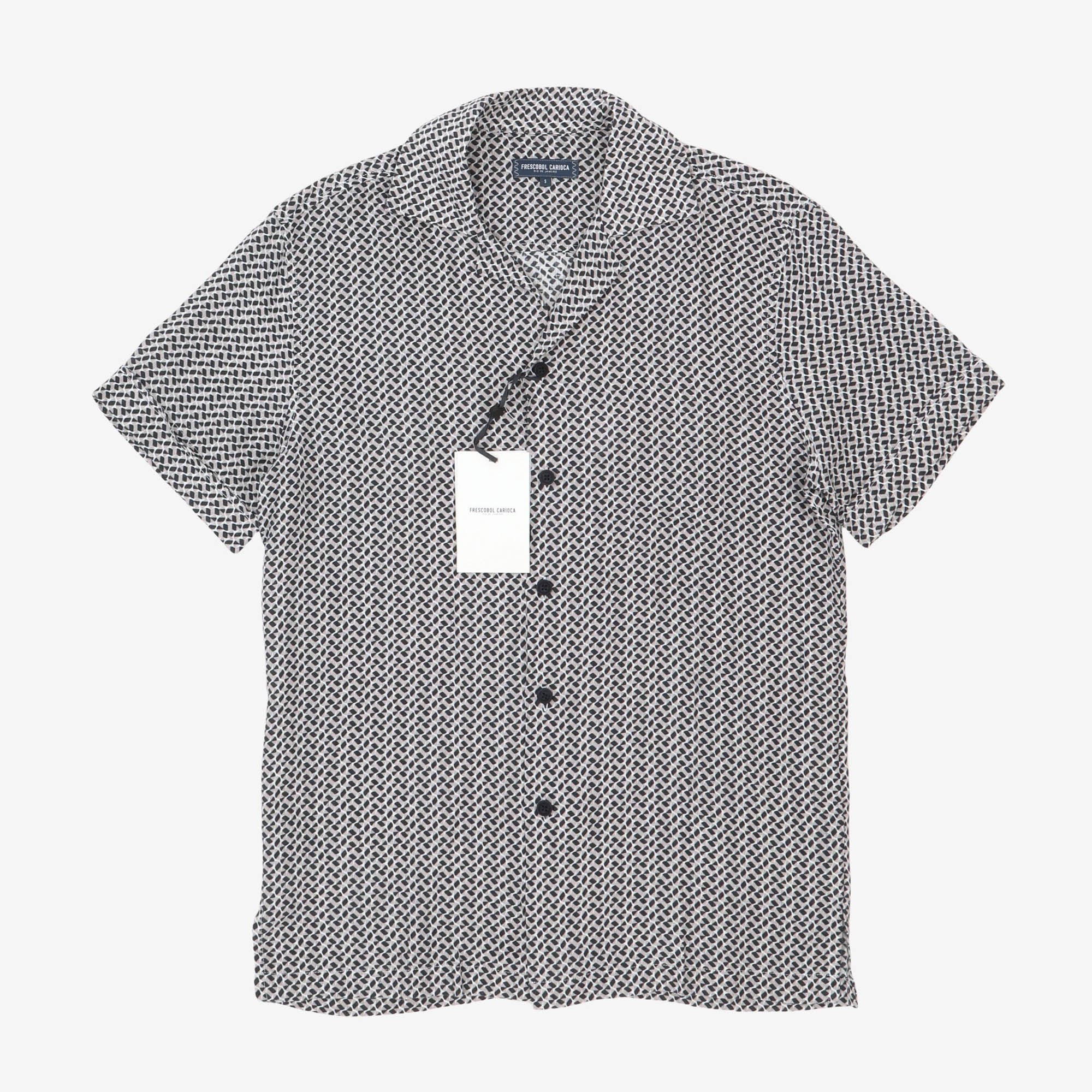 Linen Beam Camp Collar Shirt