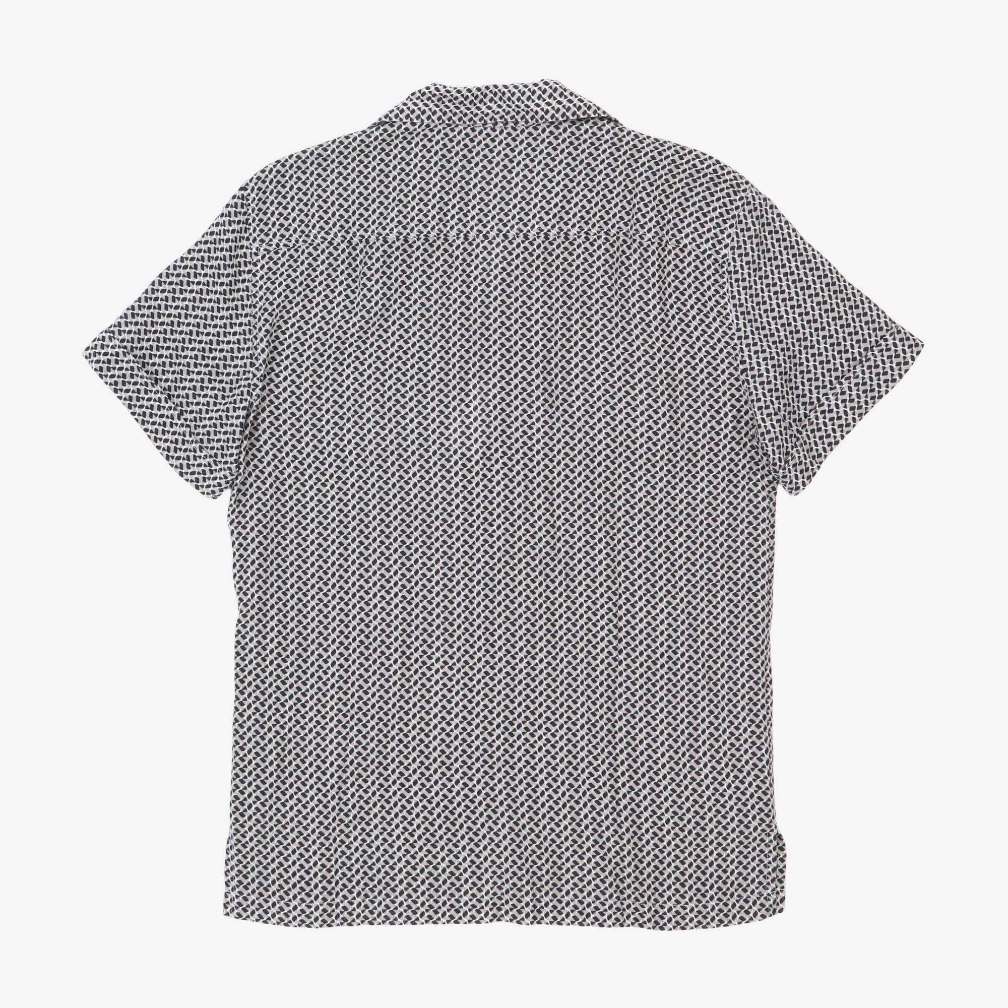 Linen Beam Camp Collar Shirt