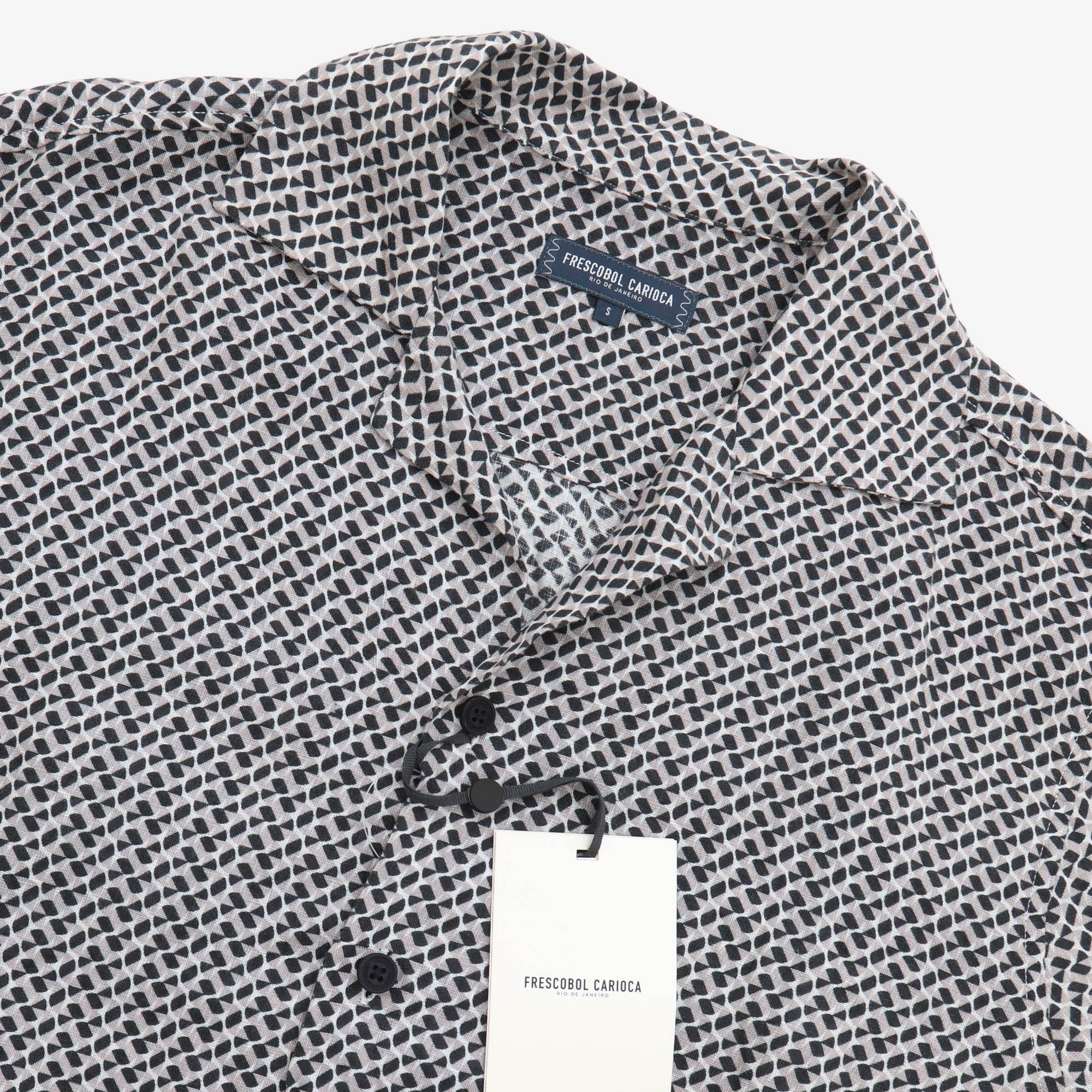 Linen Beam Camp Collar Shirt