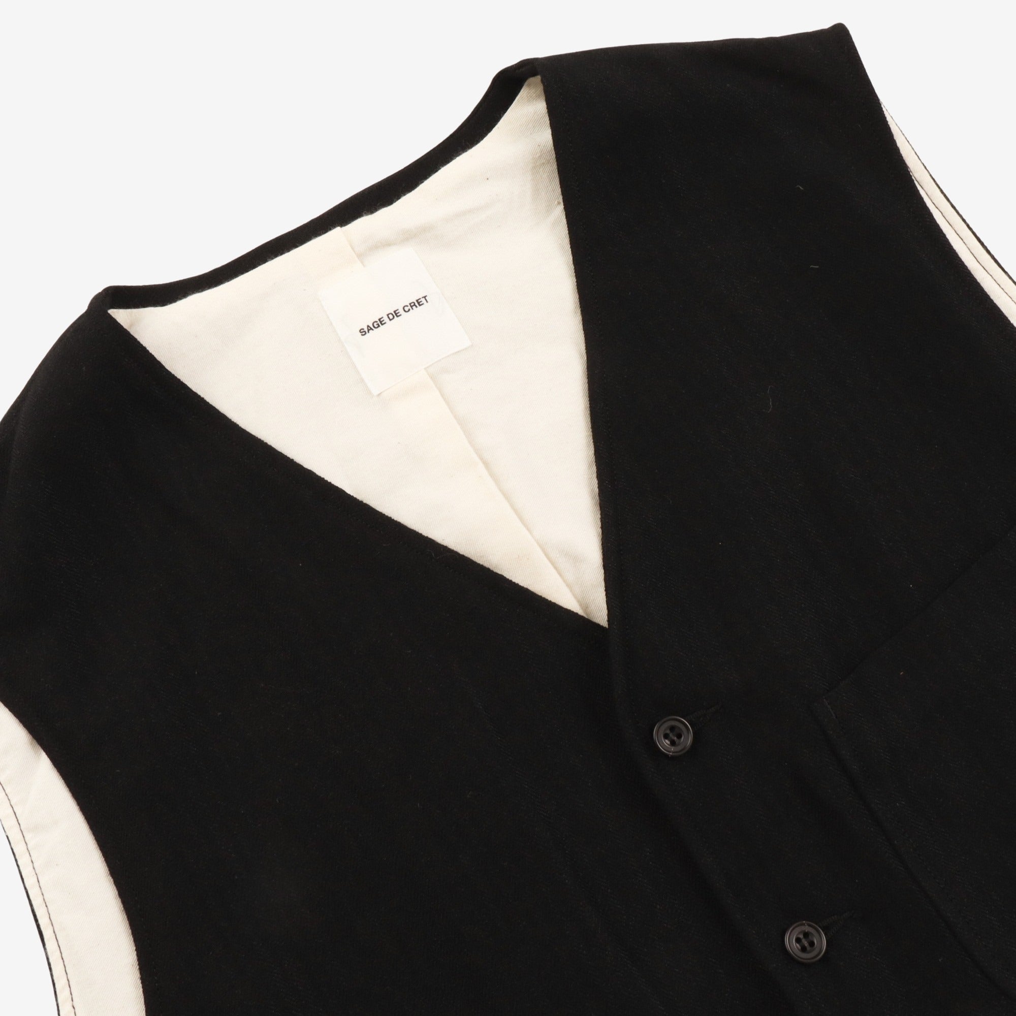 Wool Linen Vest