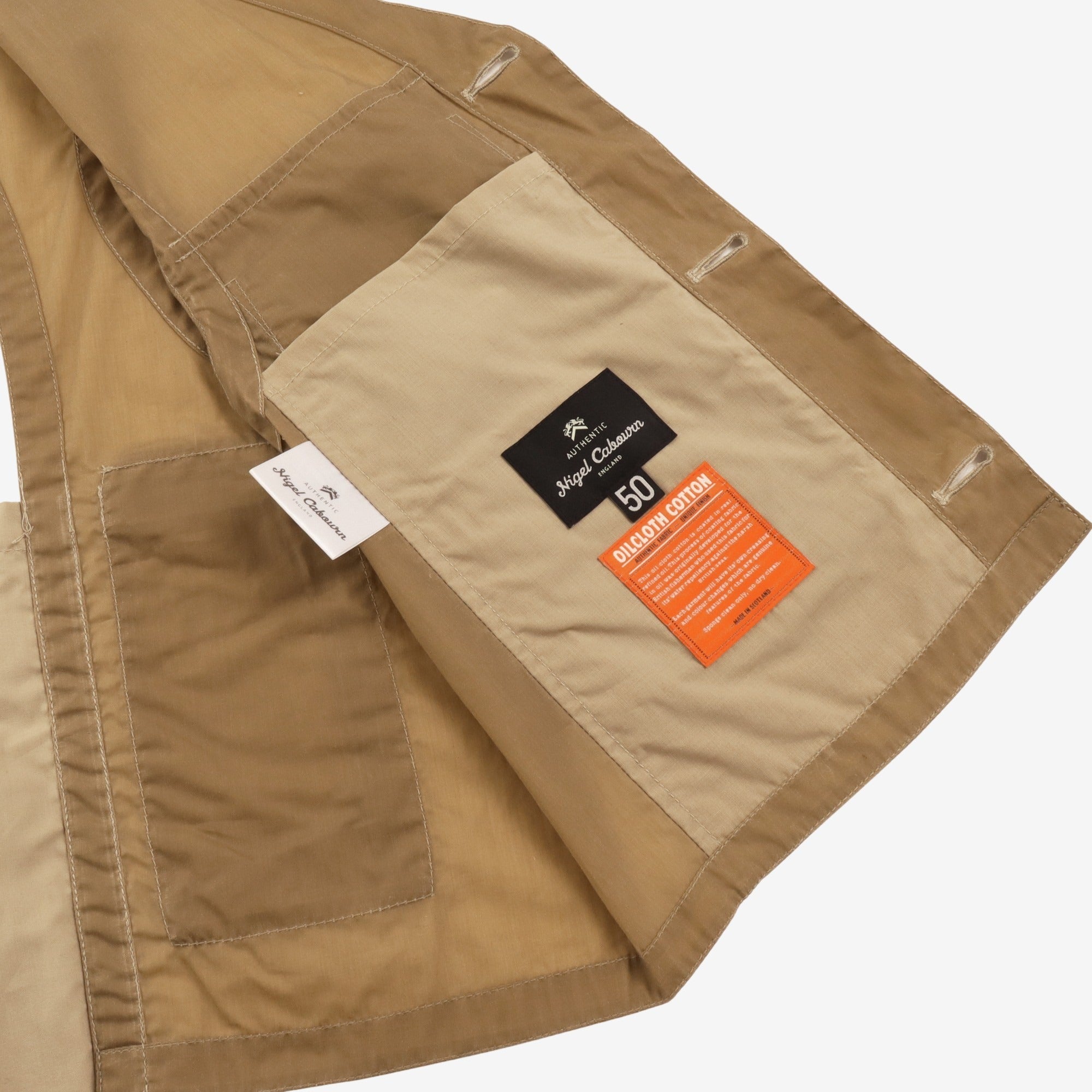 Oil Cloth Multi Pocket Vest