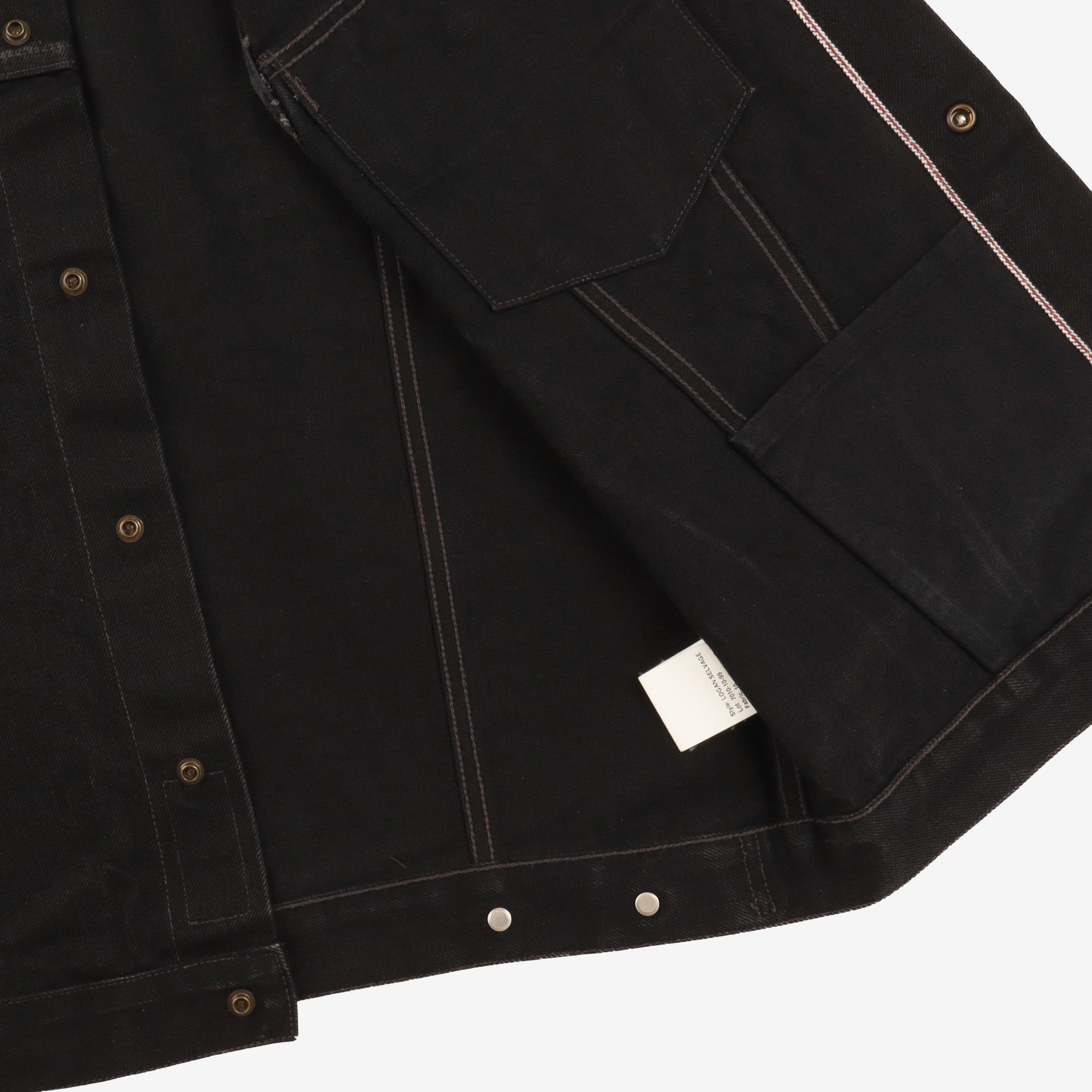 Logan Selvedge Denim Vest