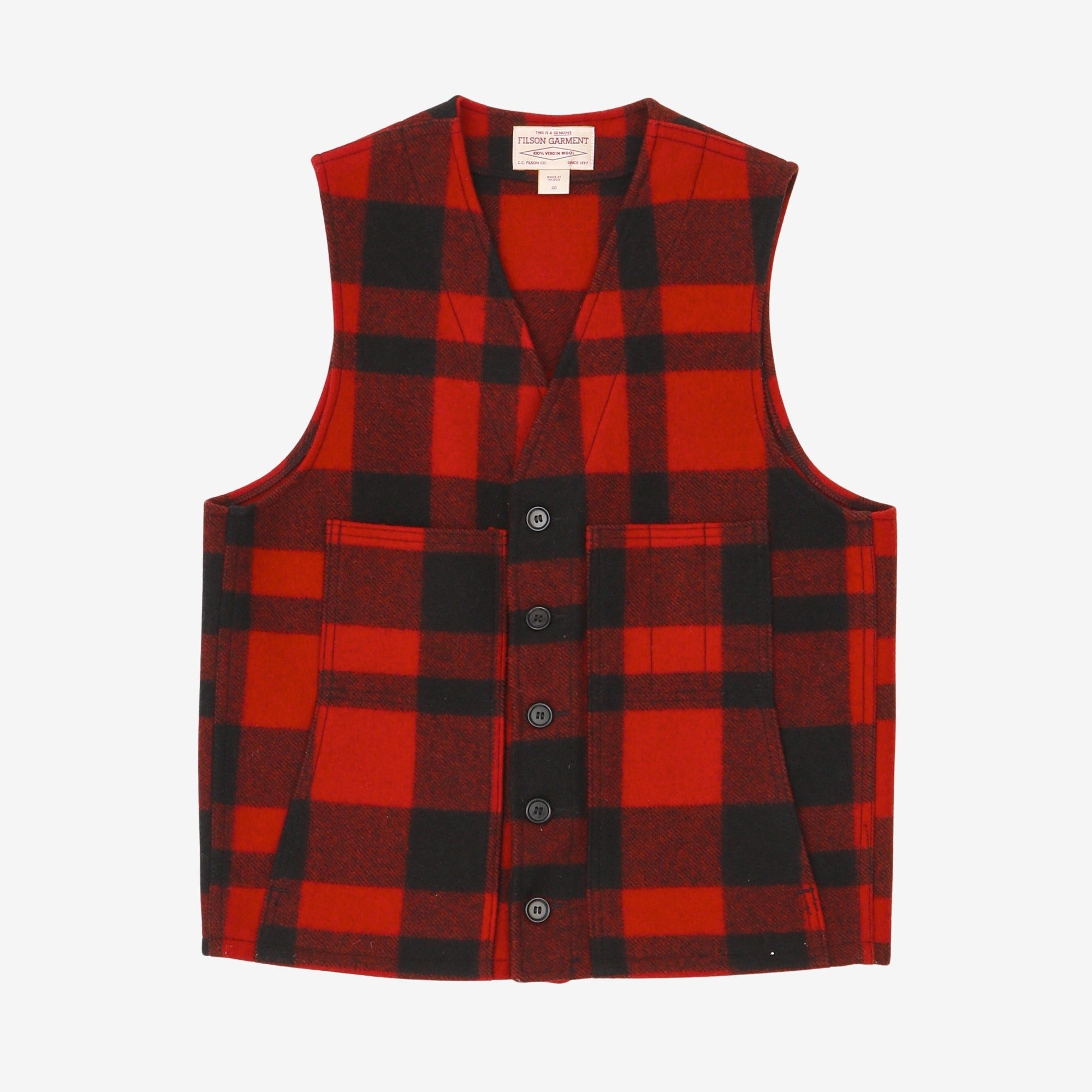 Mackinaw Wool Vest