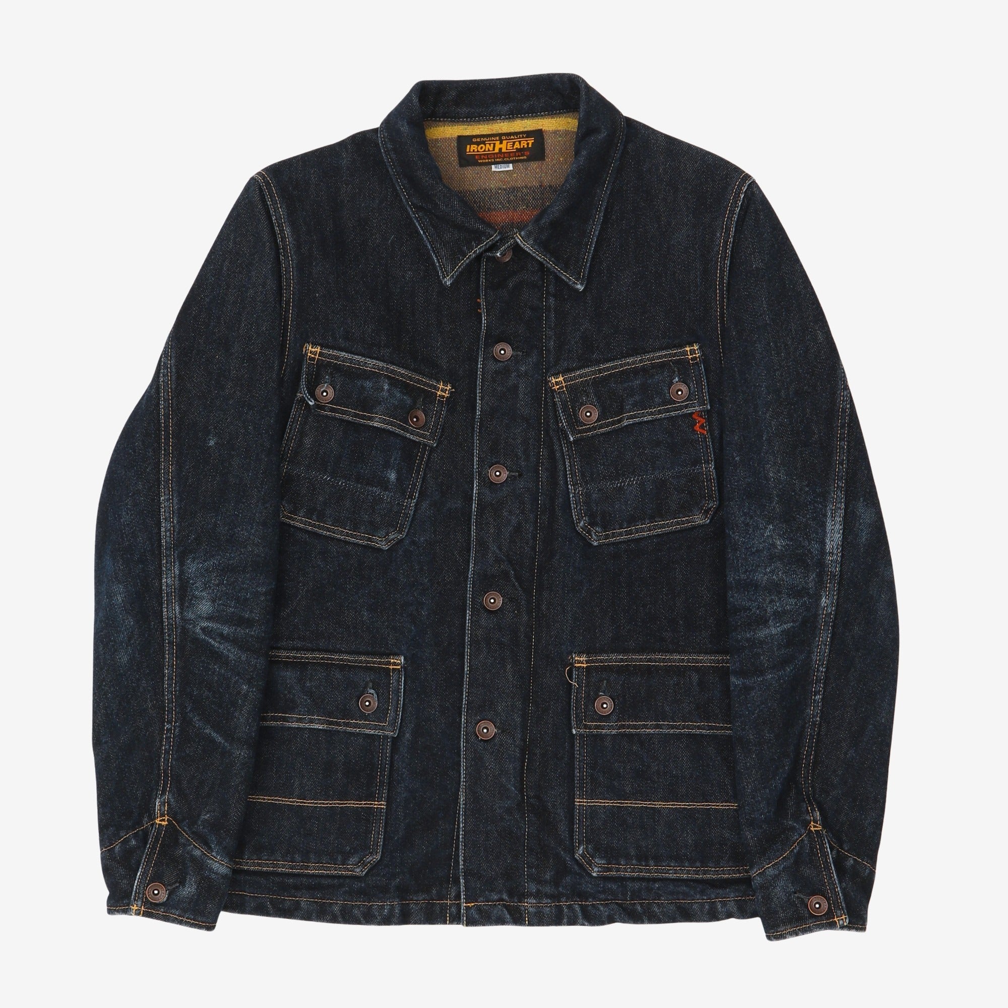 IH-528 Blanket Lined Denim Jacket