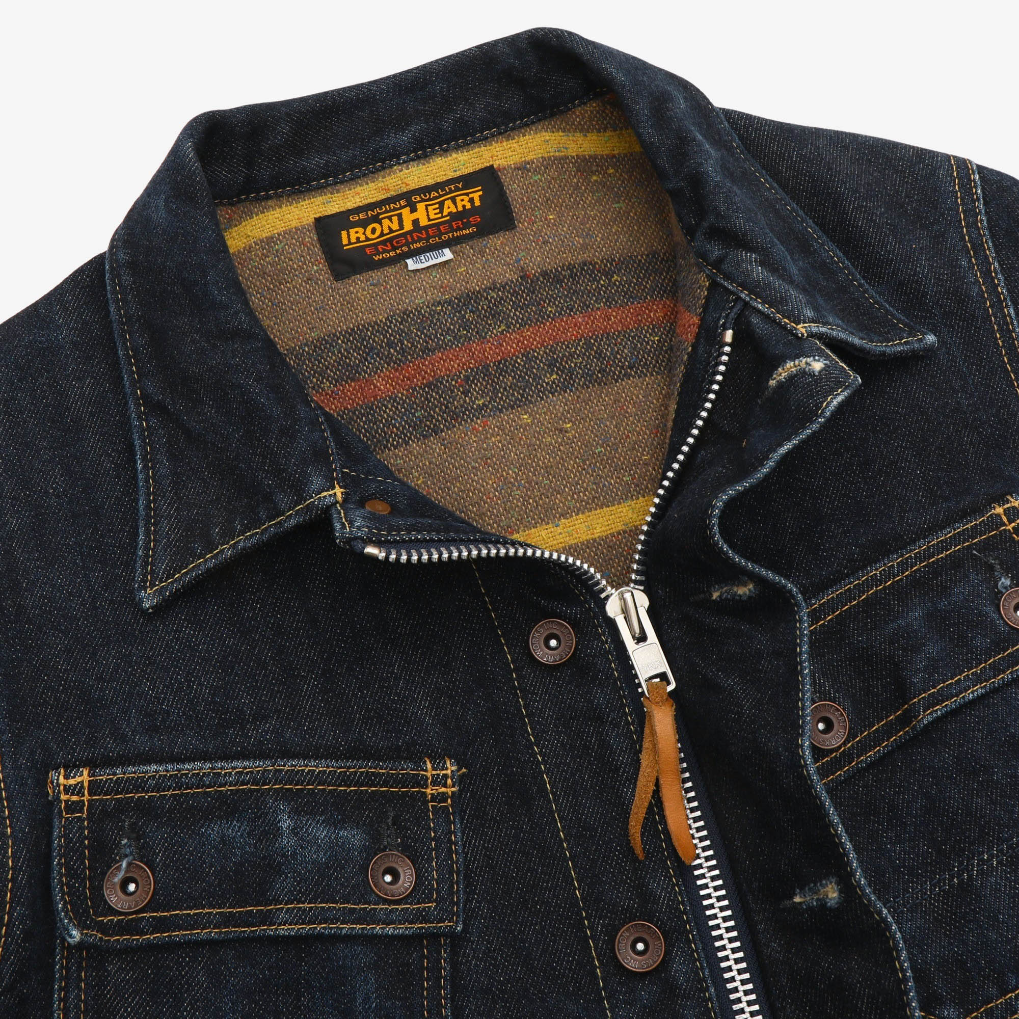 IH-528 Blanket Lined Denim Jacket