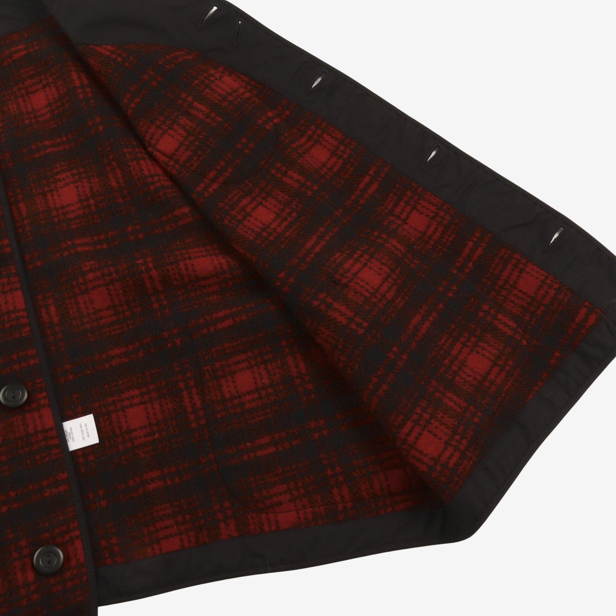 Plaid Utility Vest