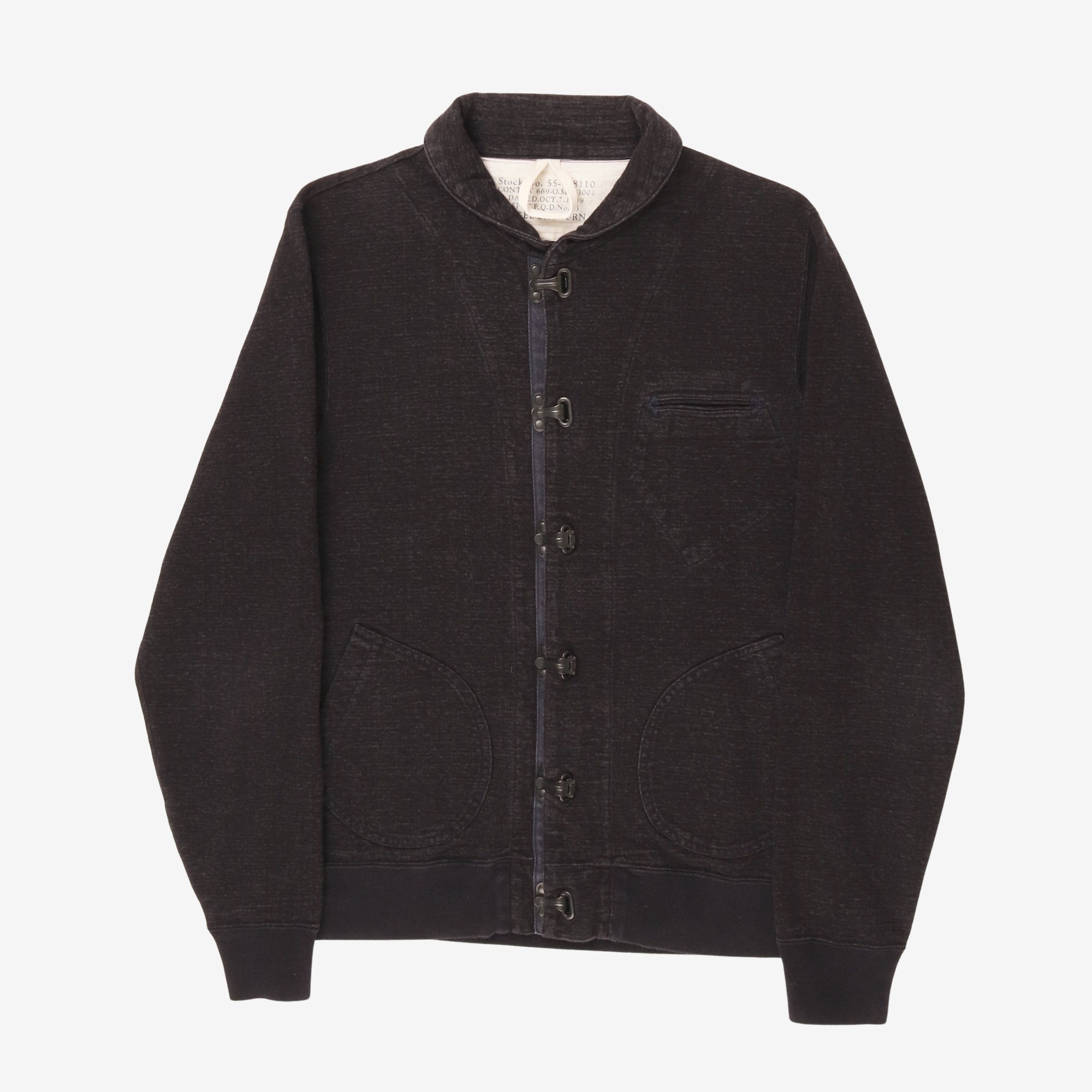 Fireman Clasp Cardigan Jacket