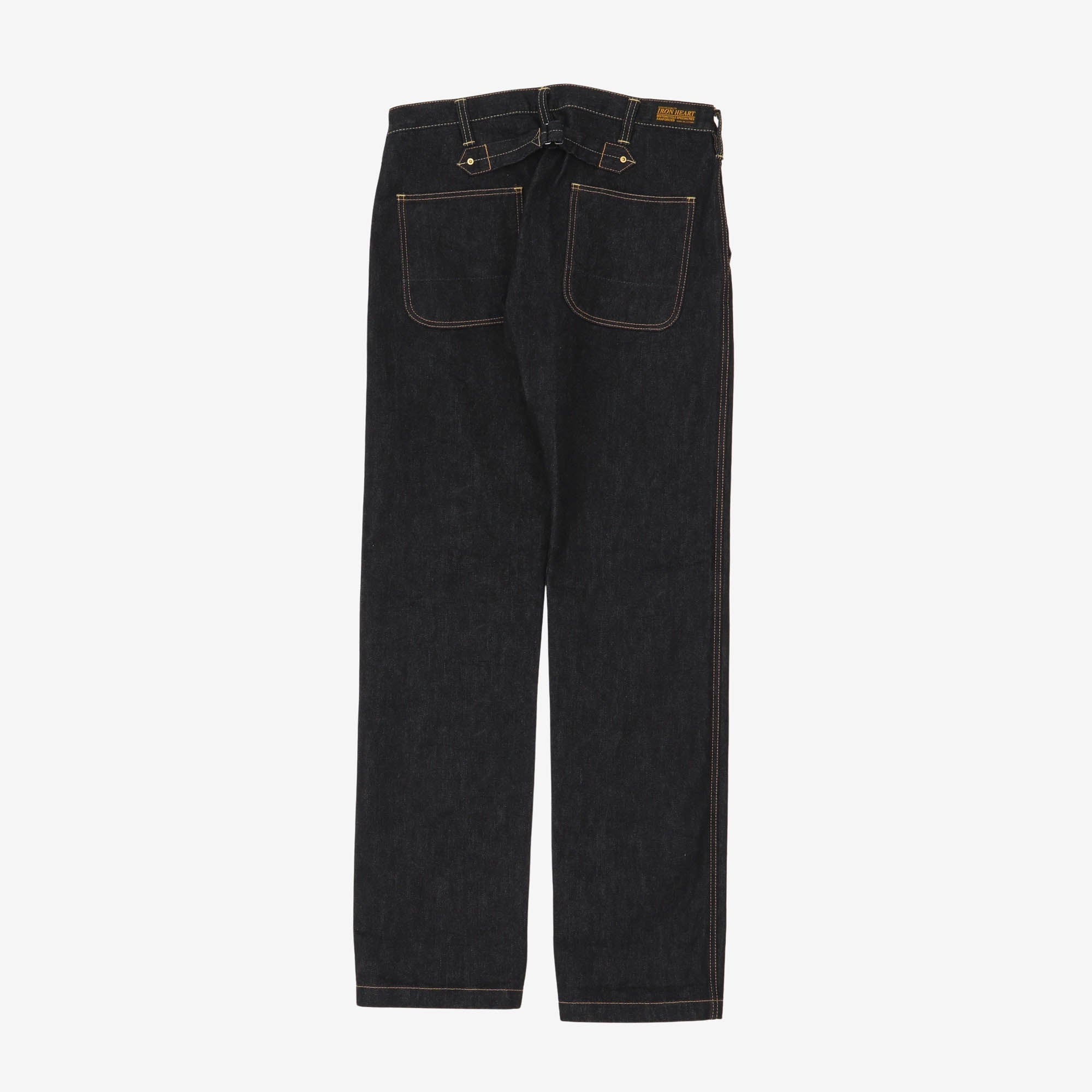 14oz Selvedge Denim Cinch Back Work Pants