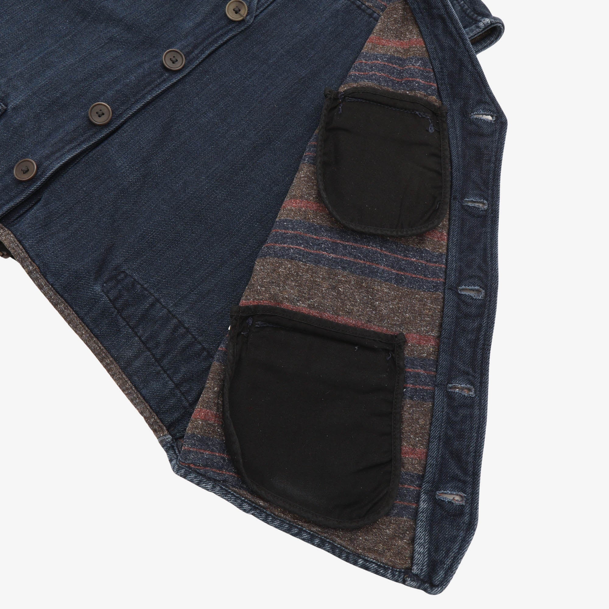 Japanese Denim Post Vest