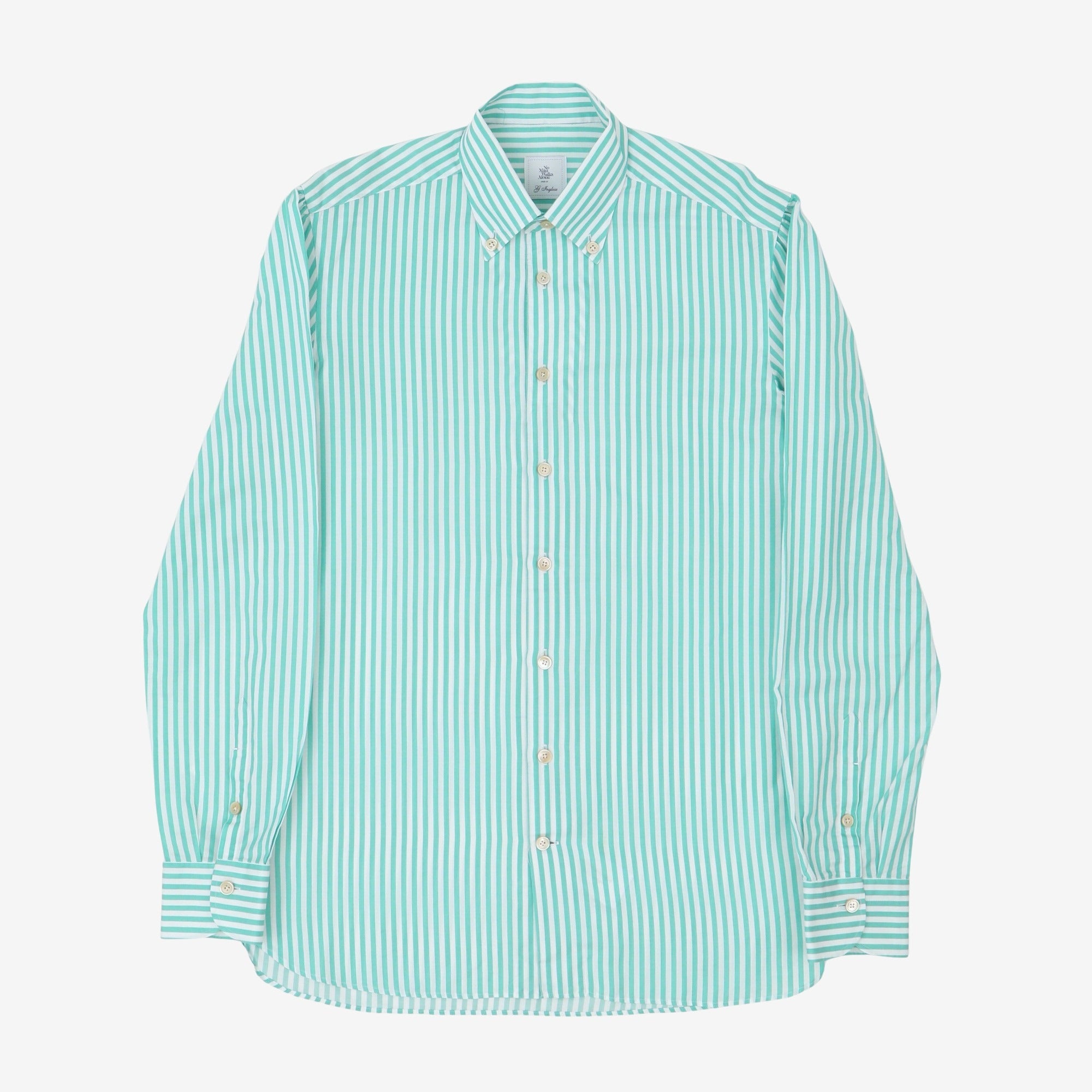 NMWA Striped BD Shirt