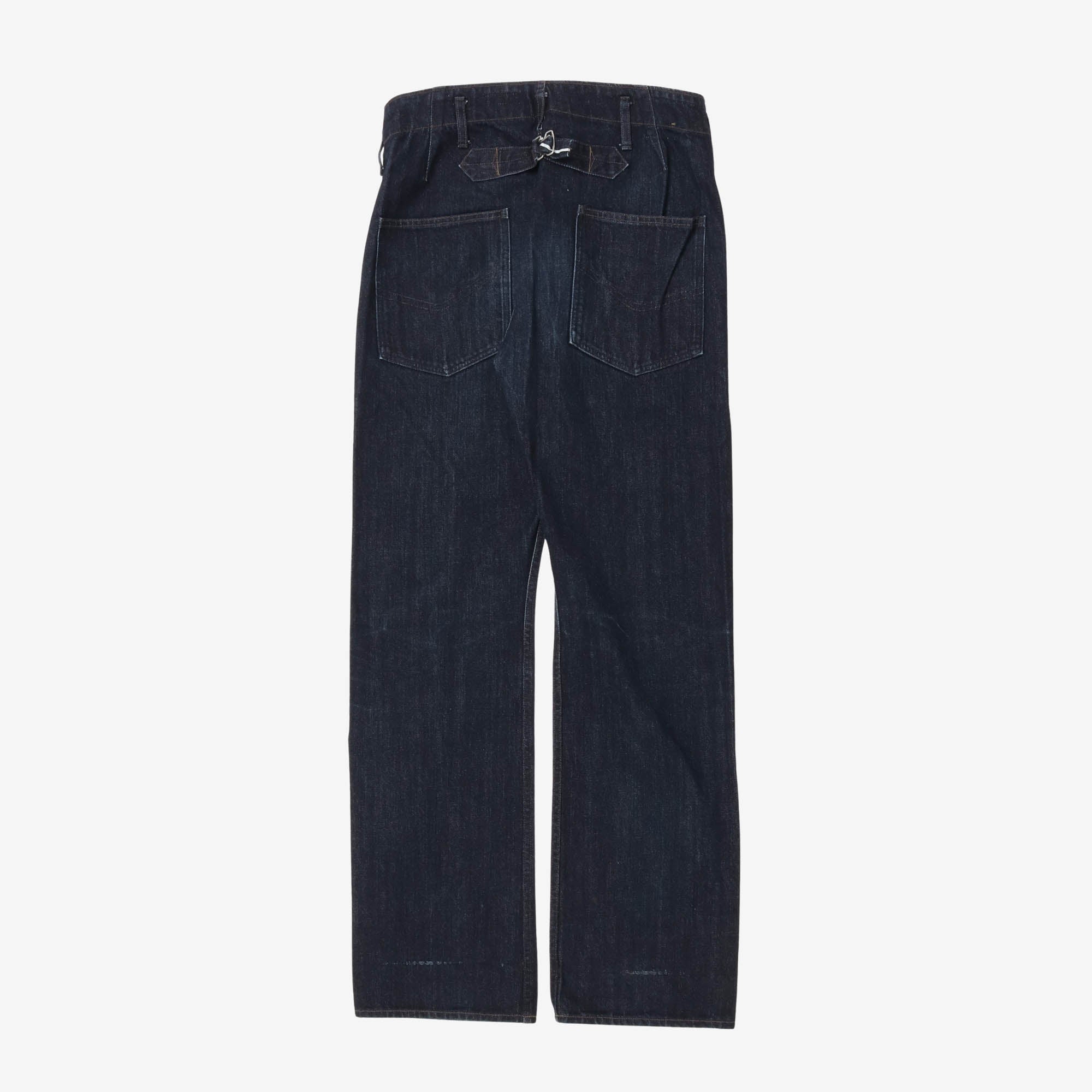 MHL Canton Overalls Denim Fatigue Pant (32W x 31L)