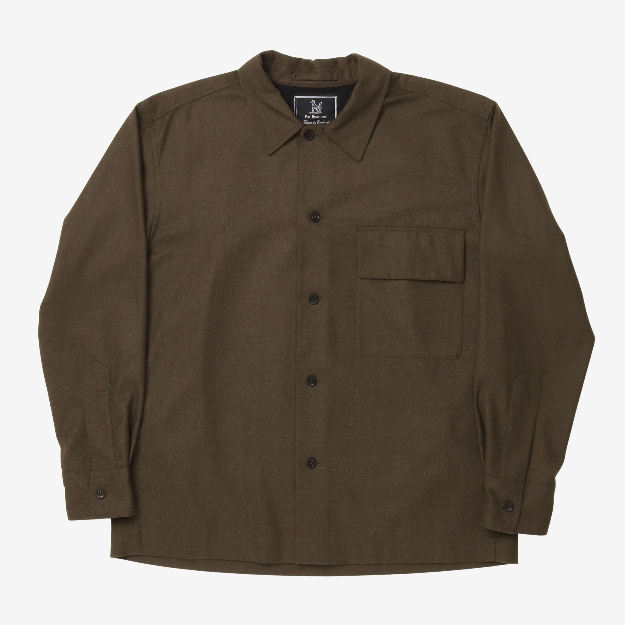 Fox Brothers Wool Overshirt