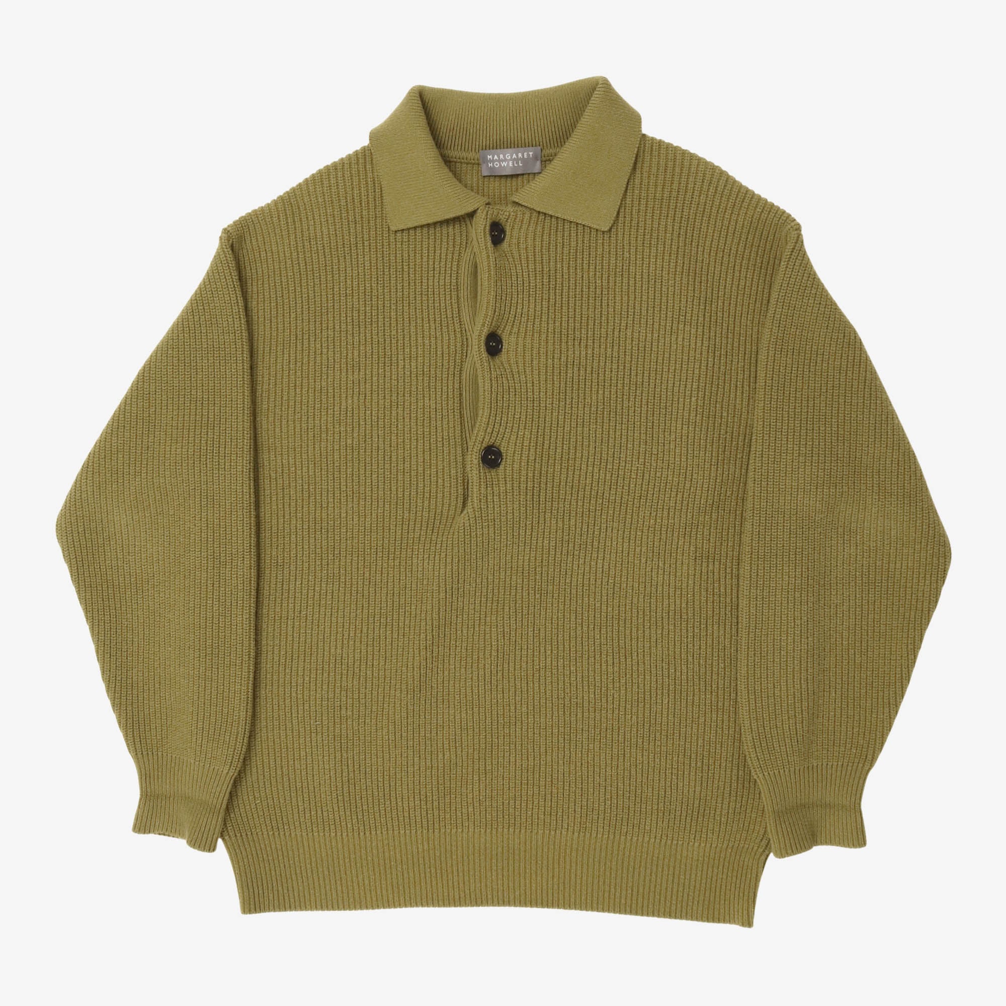 3 Button Polo Knit