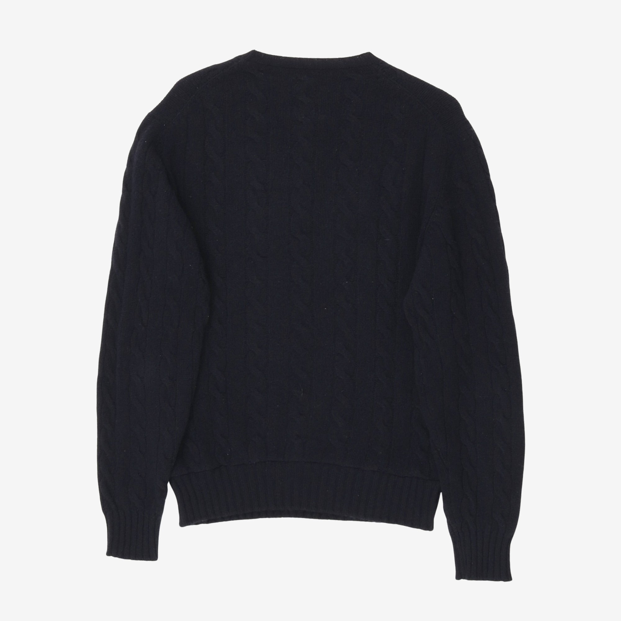 Lambswool Cable Knit Sweater