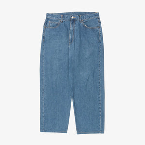 Wide Leg Selvedge Denim (34W x 27L)