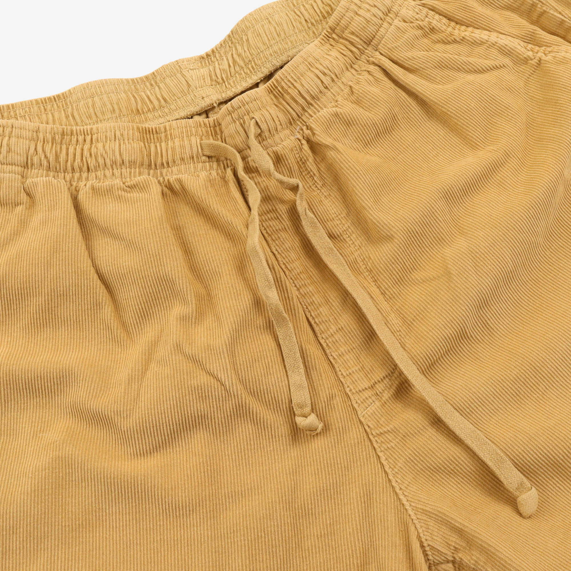Drawstring Corduroy Shorts