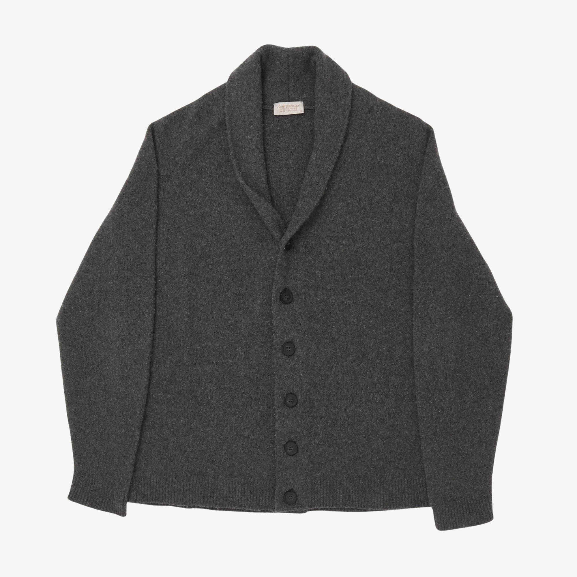 Wool Cashmere Shawl Cardigan