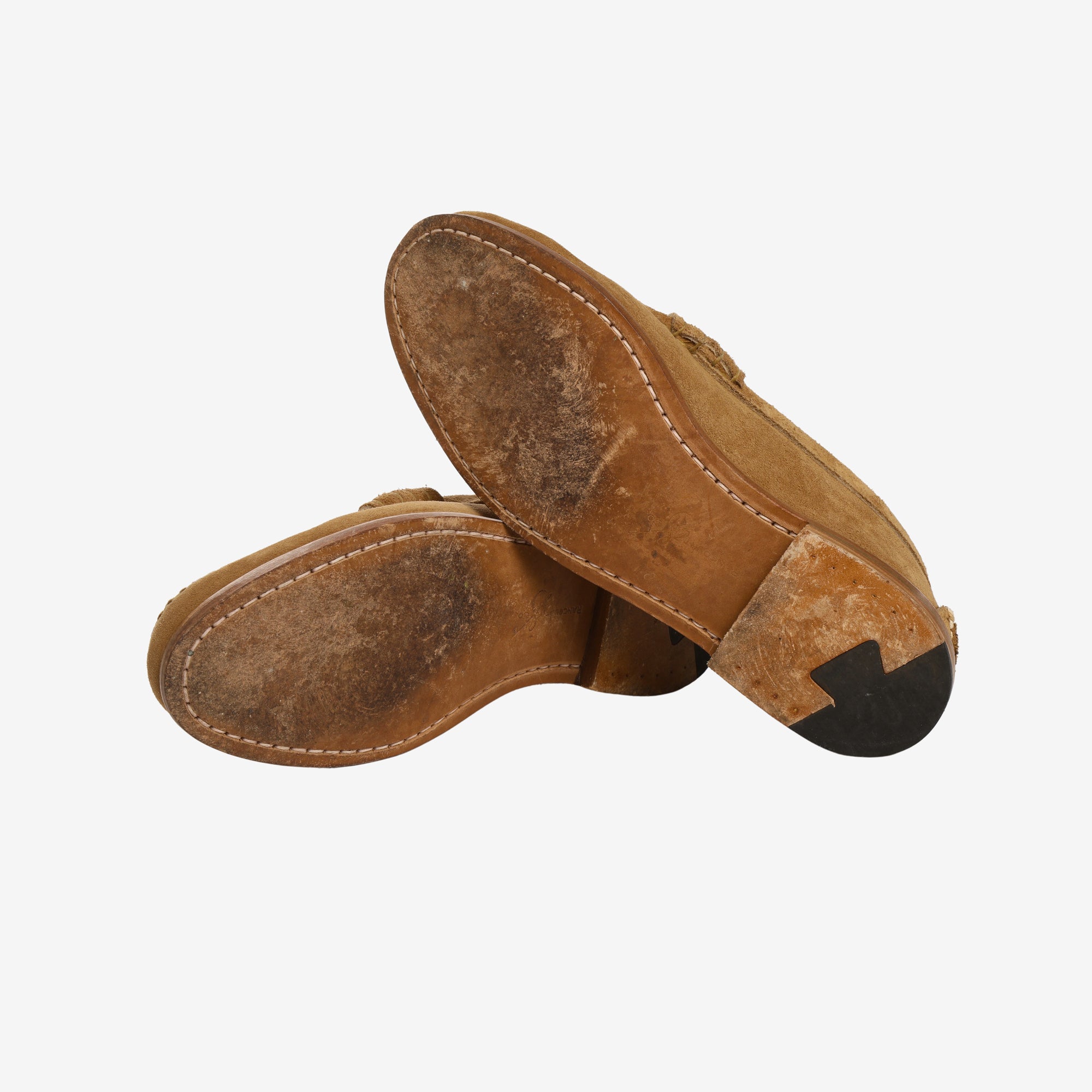 Suede Beefroll Penny Loafers