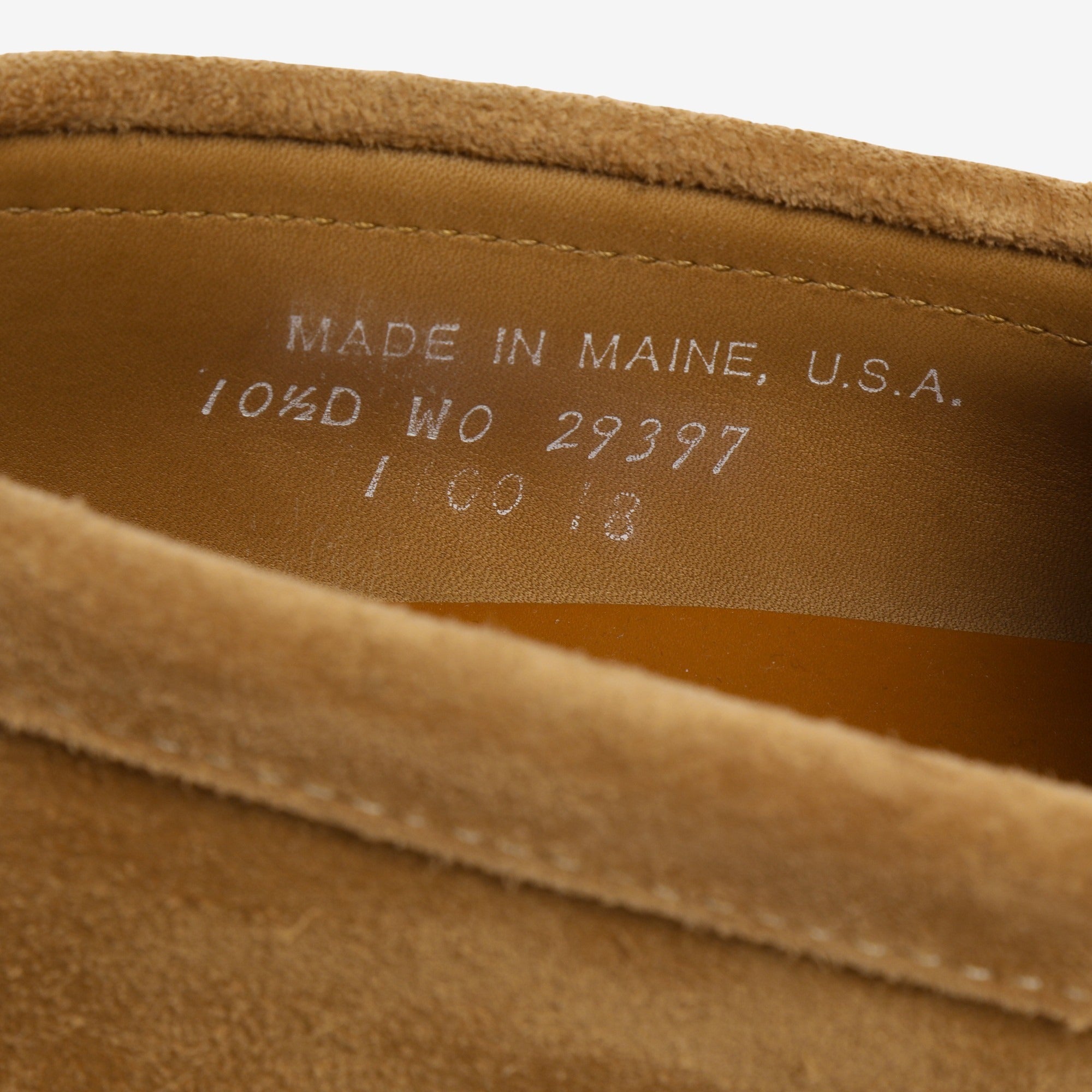 Suede Beefroll Penny Loafers