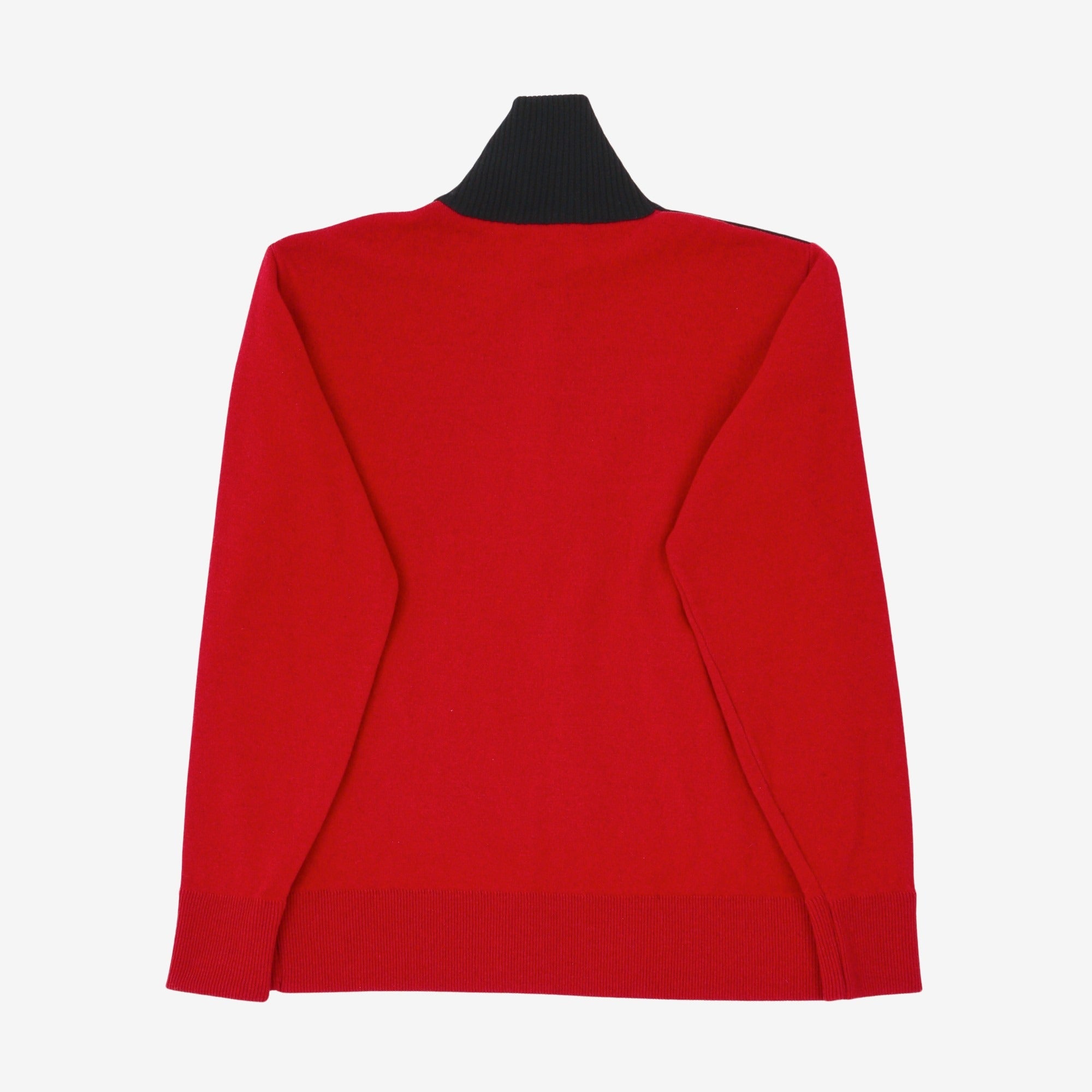 College Zip-Up Sweater