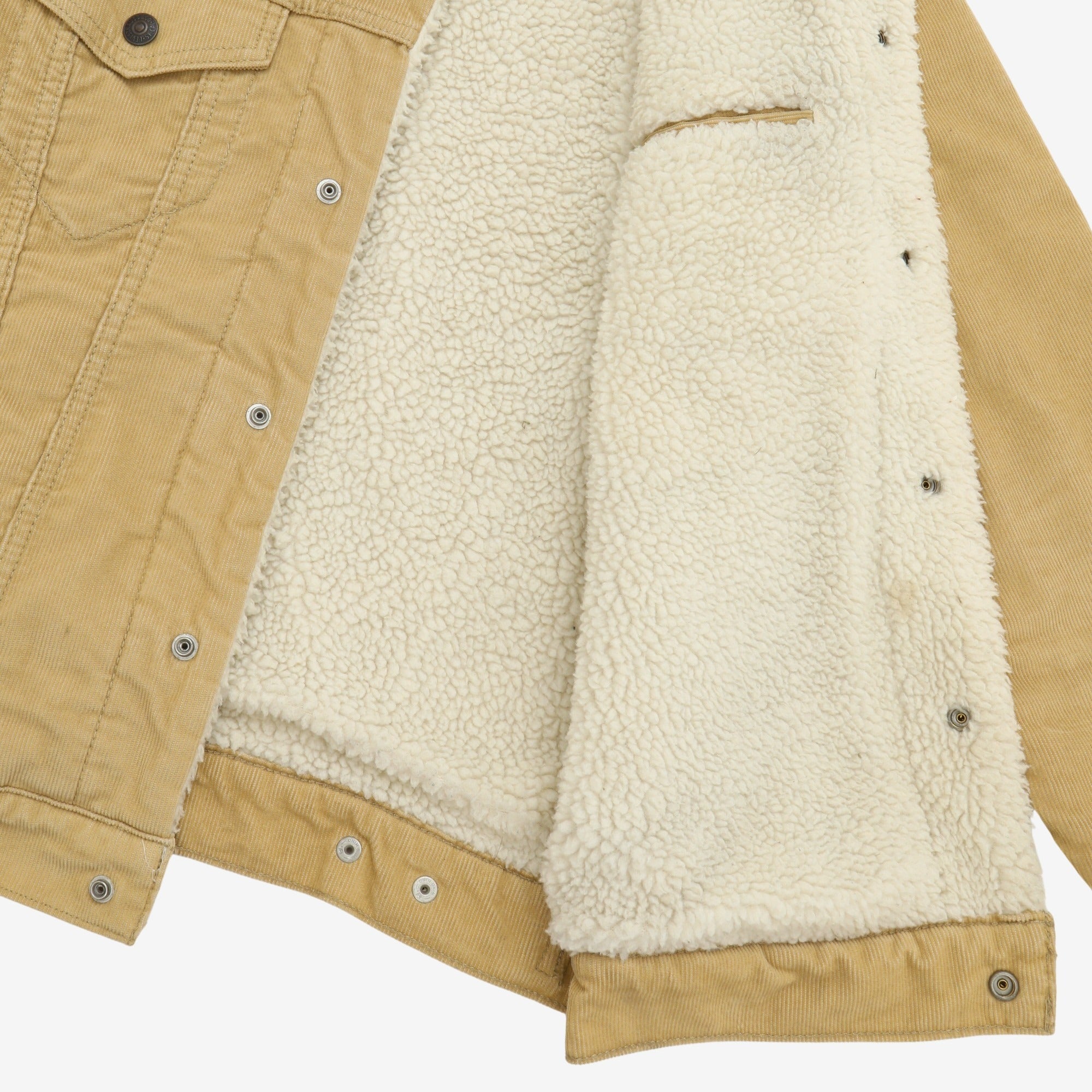 Shearling Lined Type 3 Corduroy Jacket