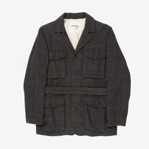 Four Pocket Tweed Coat