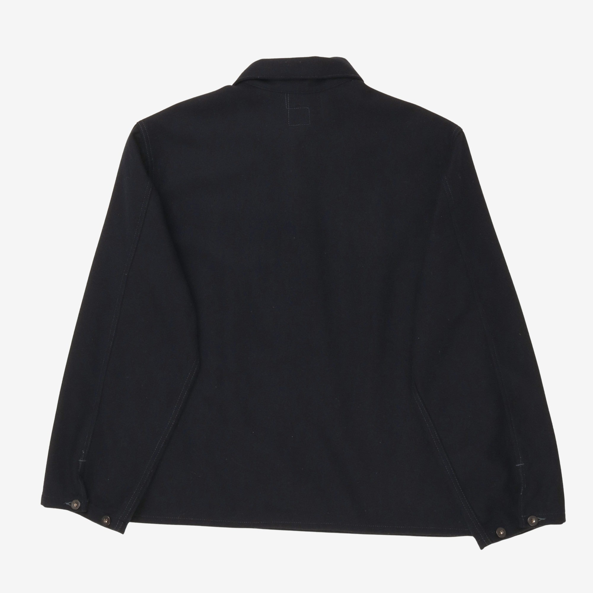 Wool Blend Two Pocket Overshirt