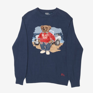 Surf Beach Bear Sweater