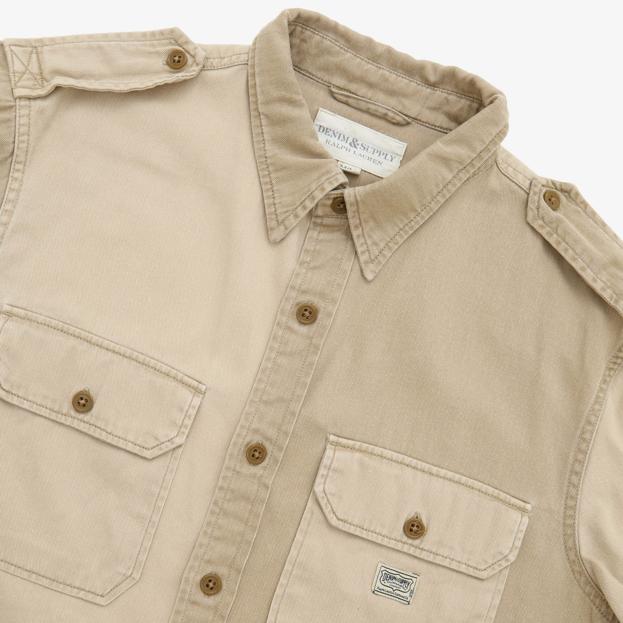 Two Tone Utility Shirt