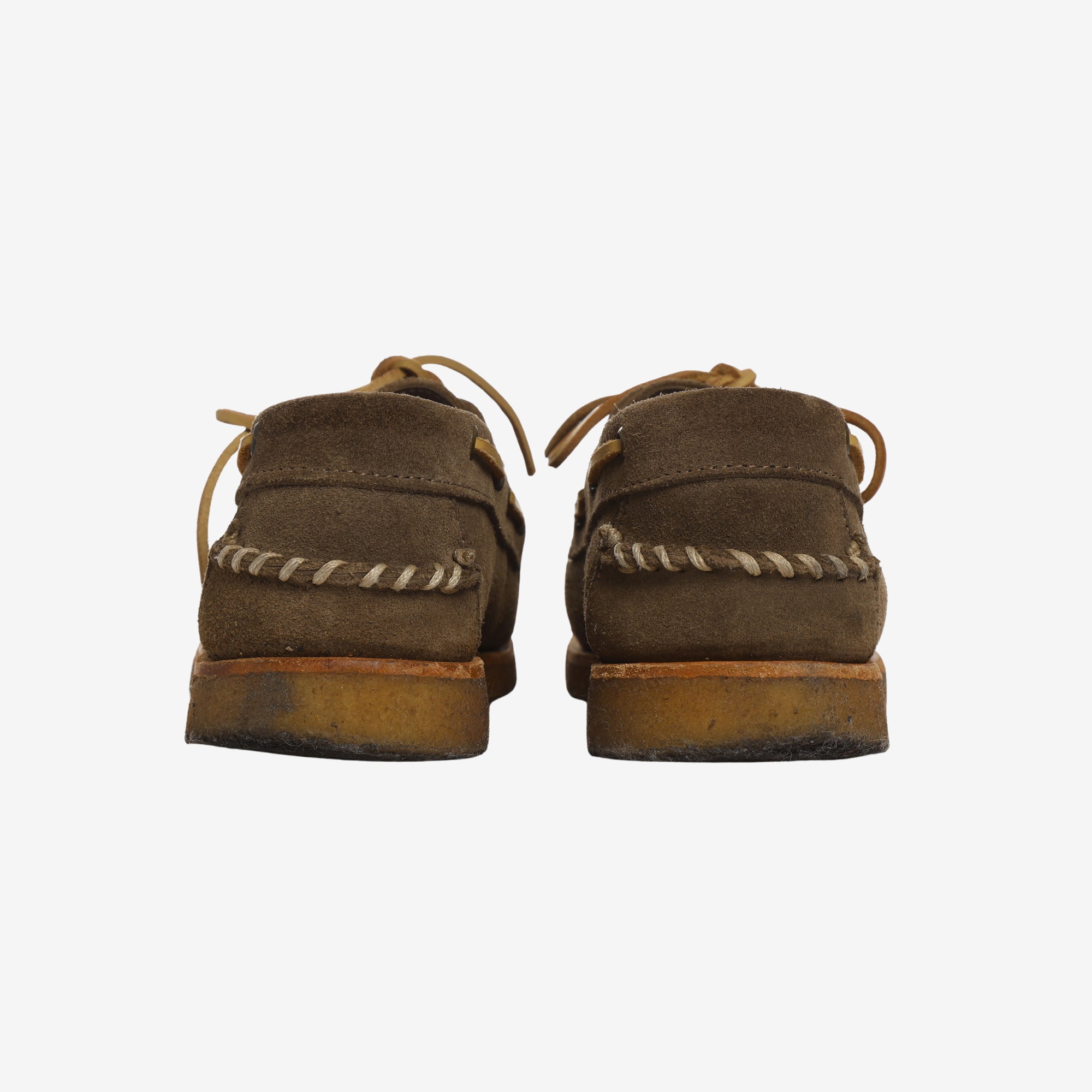 Suede Moc Boat Shoes