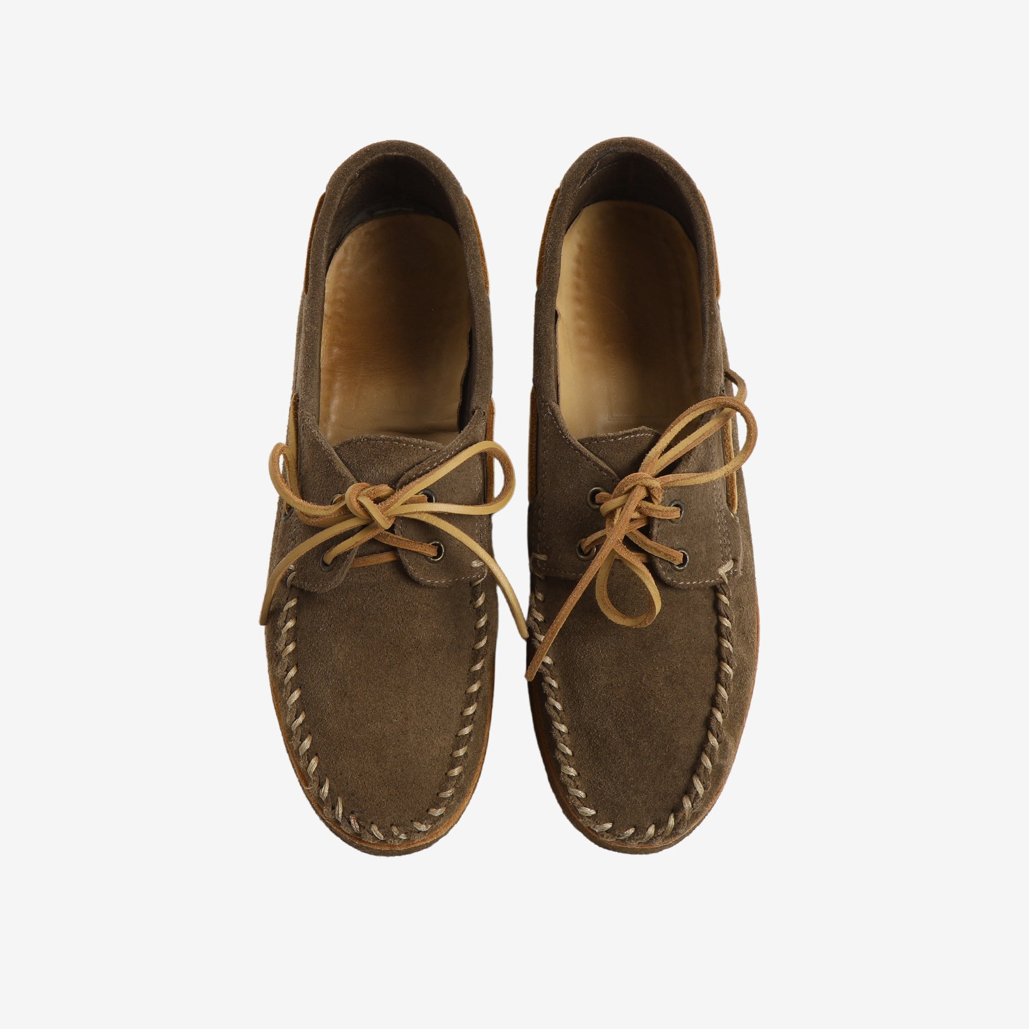 Suede Moc Boat Shoes