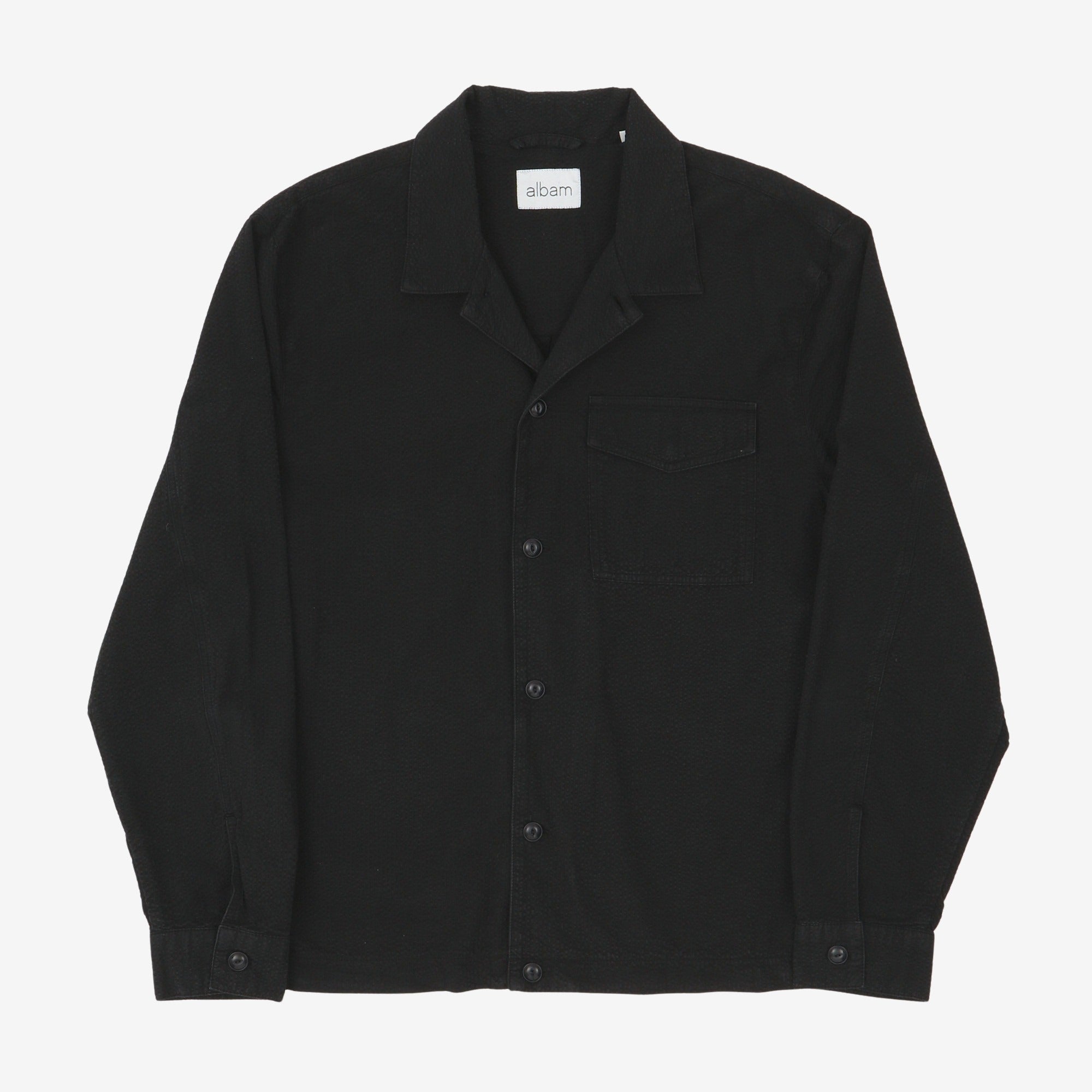Seersucker Modern Overshirt