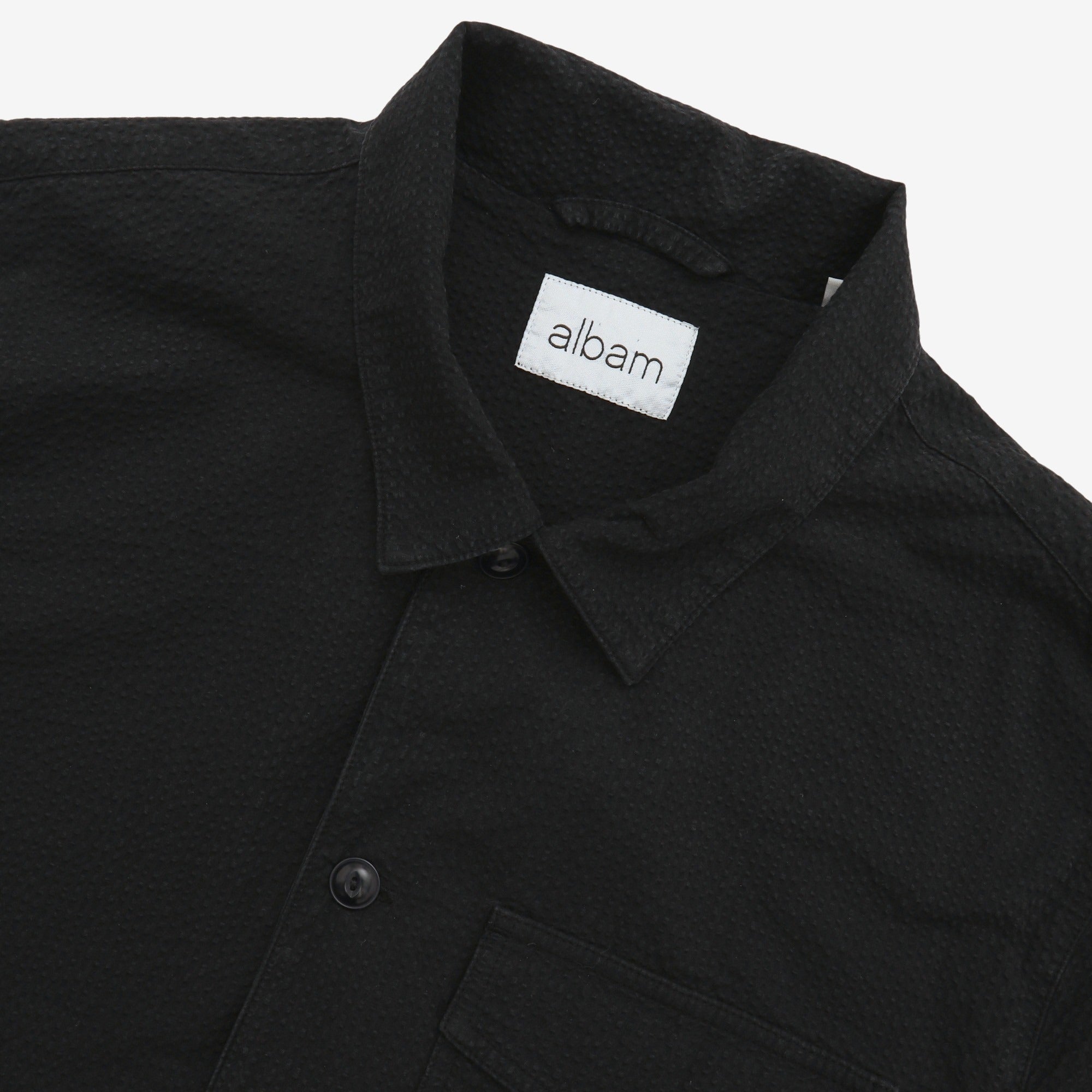 Seersucker Modern Overshirt